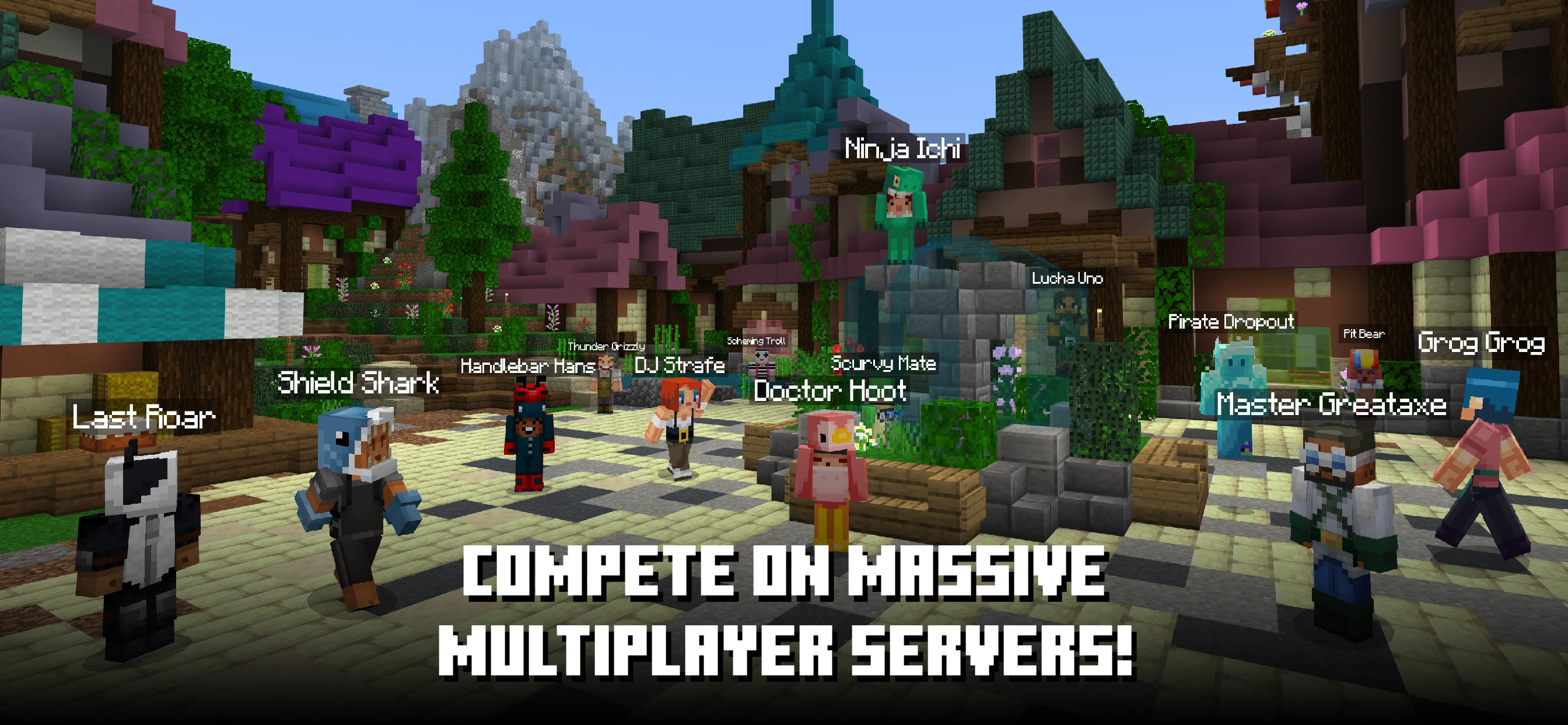 Minecraft: Play with Friends! app store screenshot 6 — Games (iOS)