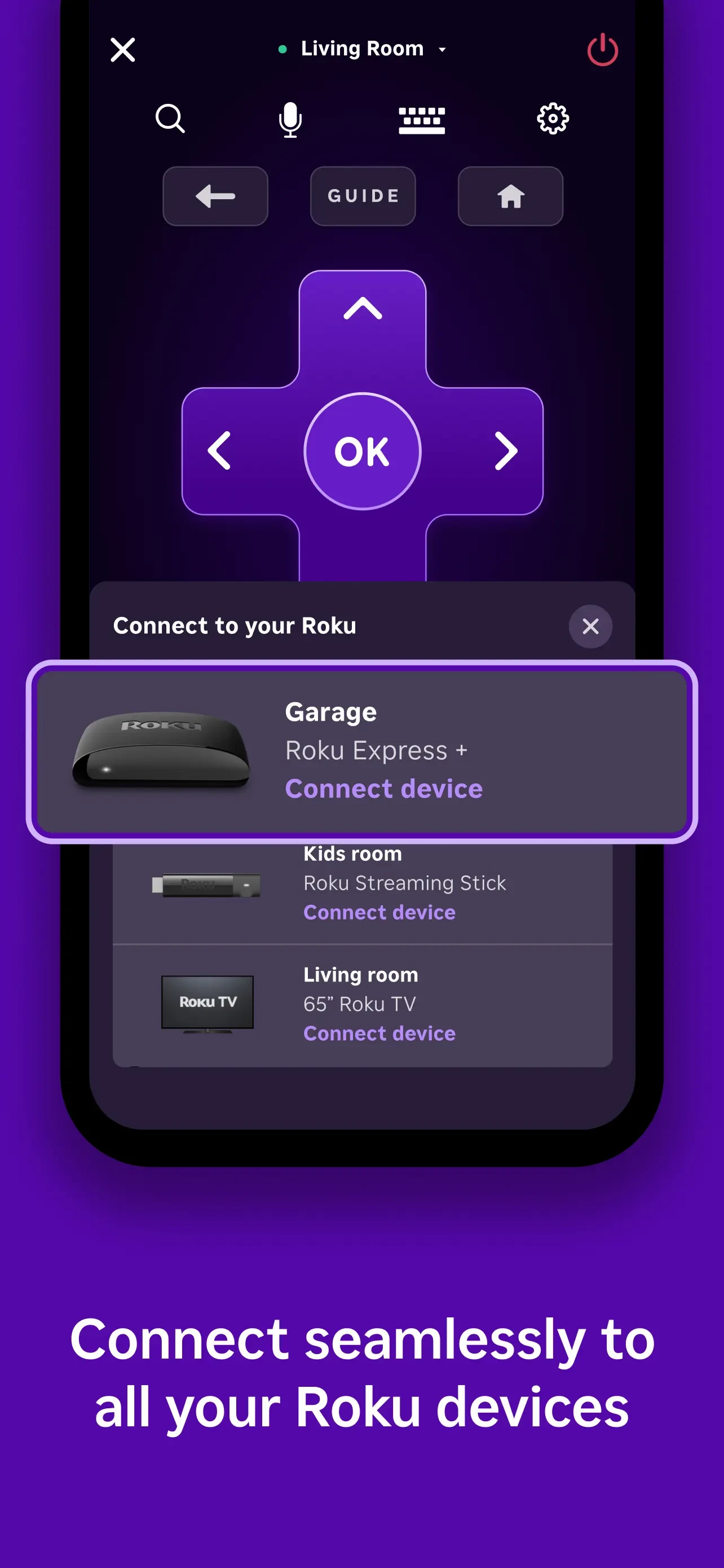 The Roku App (Official) app store screenshot 5 — Entertainment (iOS)