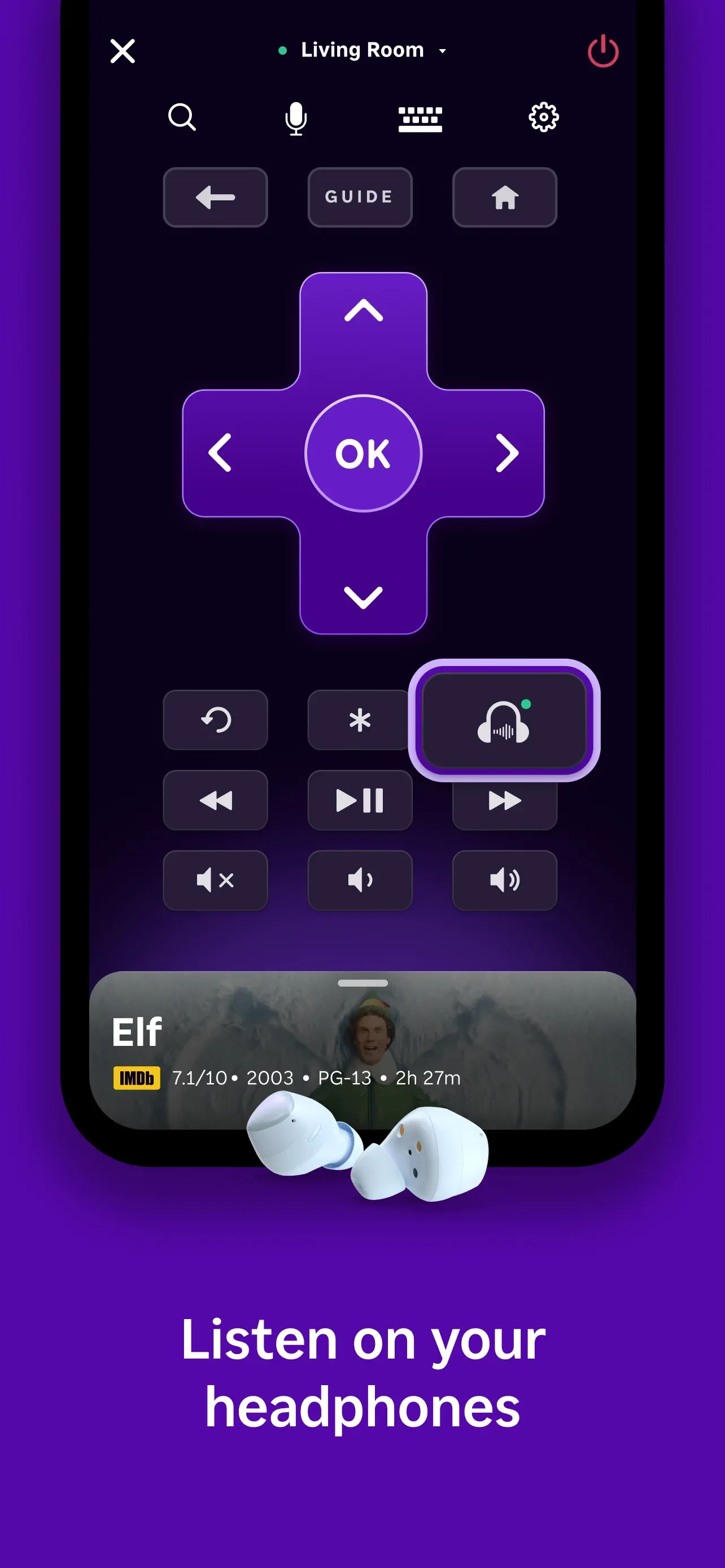 The Roku App (Official) app store screenshot 7 — Entertainment (iOS)