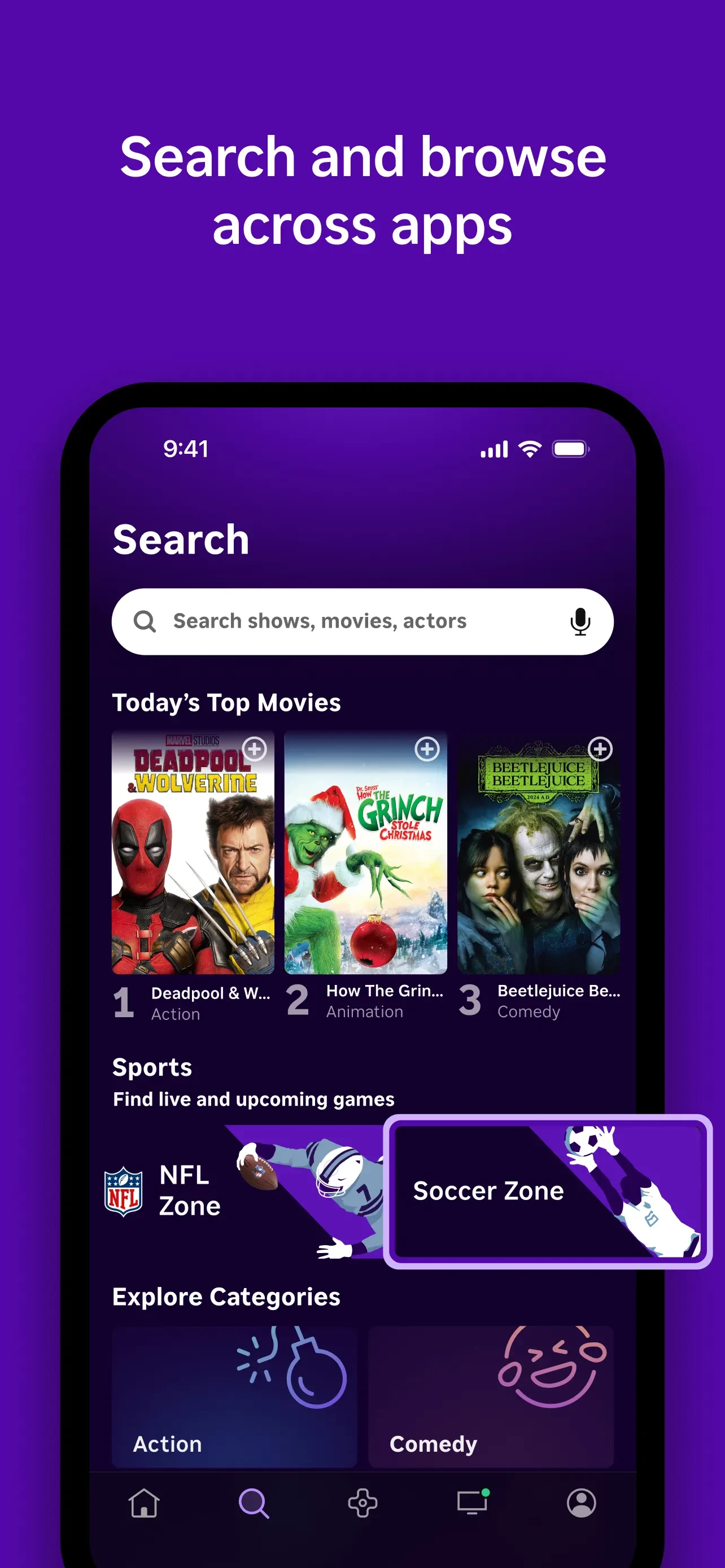 Roku Remote (Official) app store screenshot 4 — Entertainment (iOS)