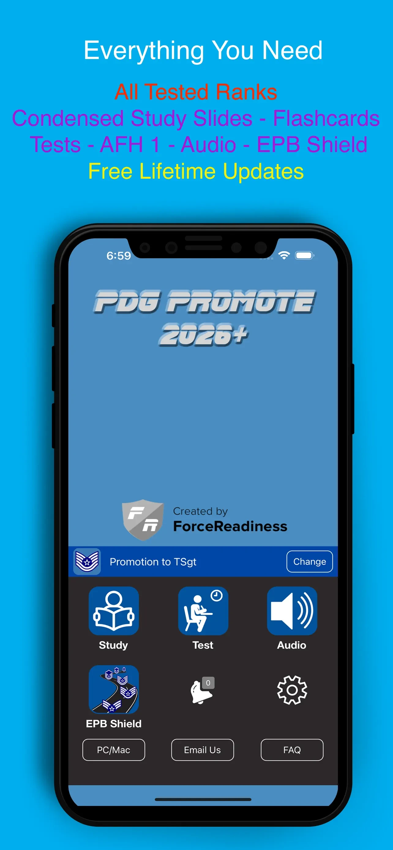 PDG PROmote 2026+ app store screenshot 1 — Education (iOS)