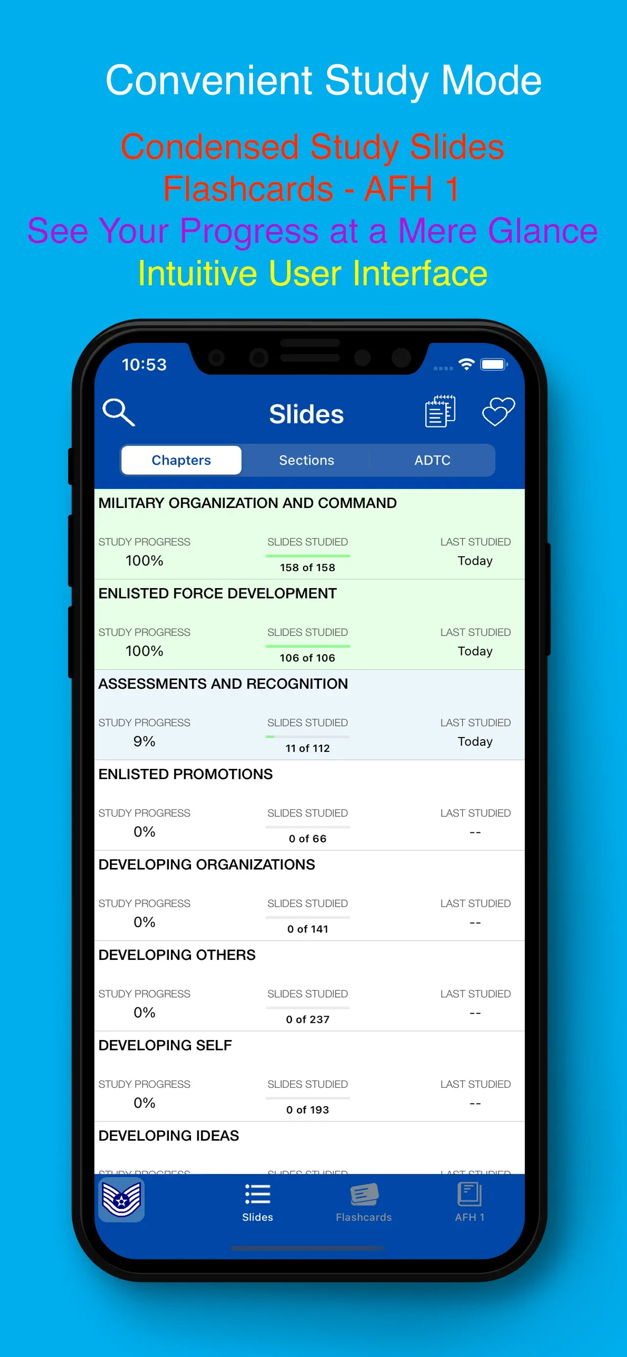 PDG PROmote 2026+ app store screenshot 2 — Education (iOS)