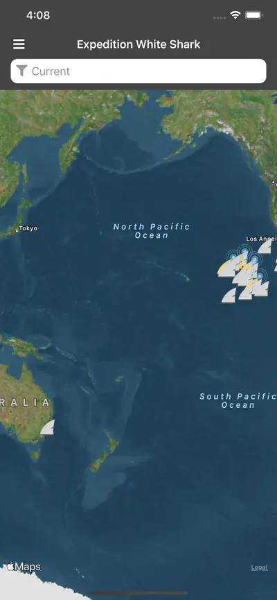 Expedition White Shark app store screenshot 1 — Education (iOS)