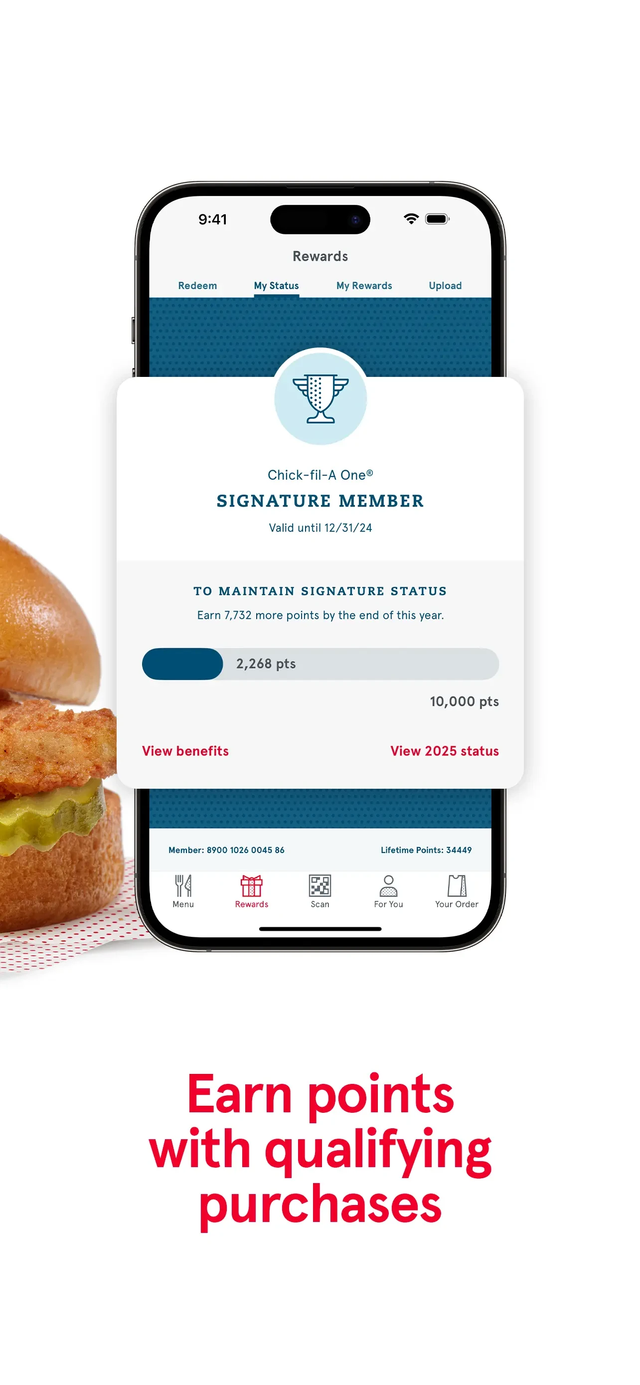 Chick-fil-A app store screenshot 2 — Food & Drink (iOS)
