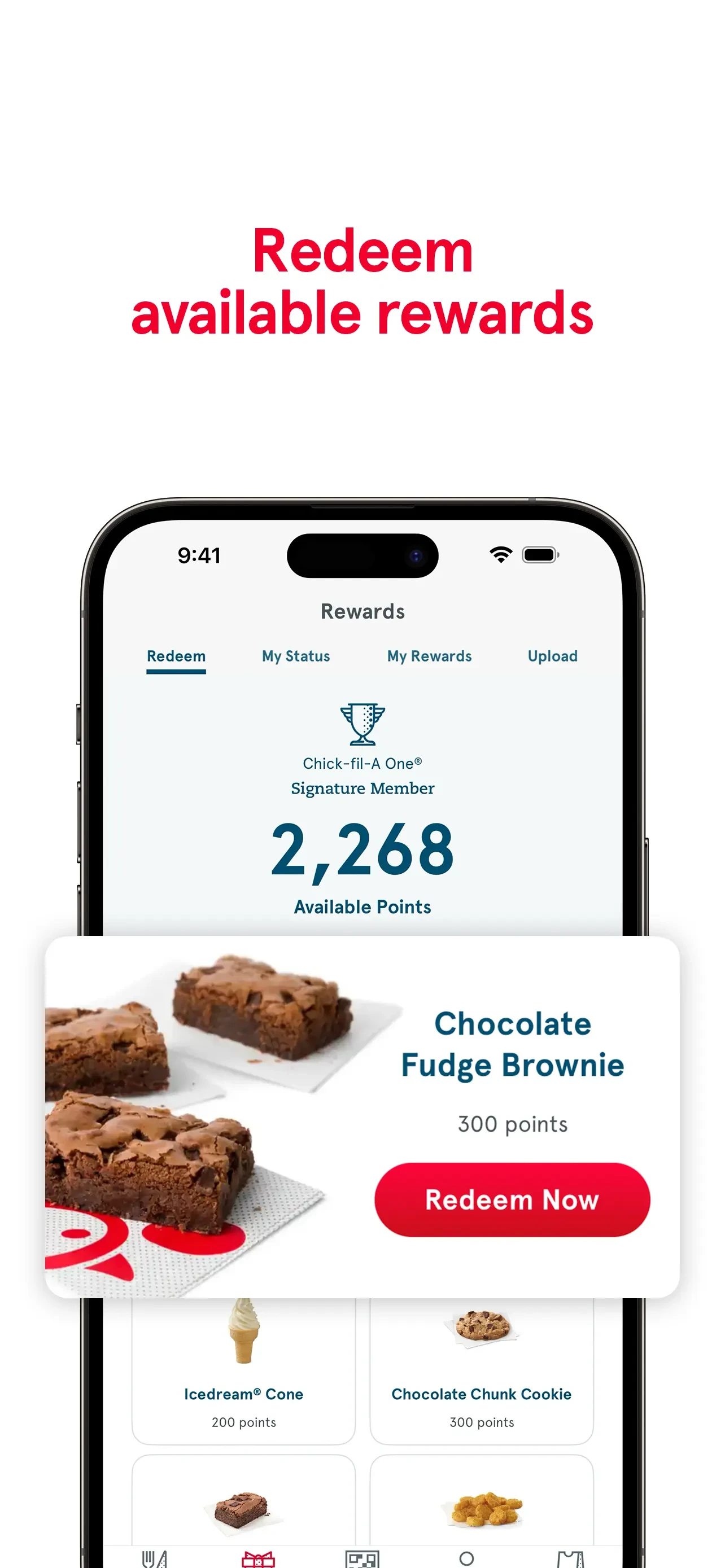 Chick-fil-A app store screenshot 4 — Food & Drink (iOS)