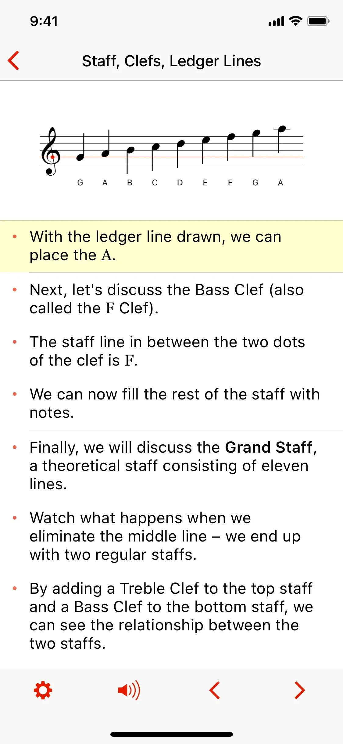 Theory Lessons app store screenshot 1 — Music (iOS)