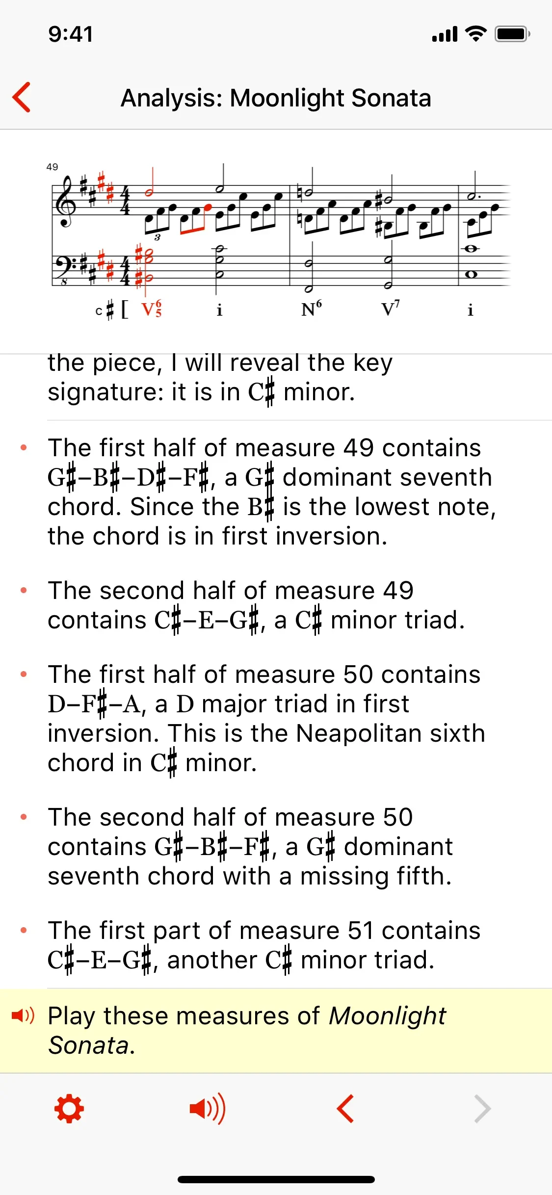 Theory Lessons app store screenshot 5 — Music (iOS)