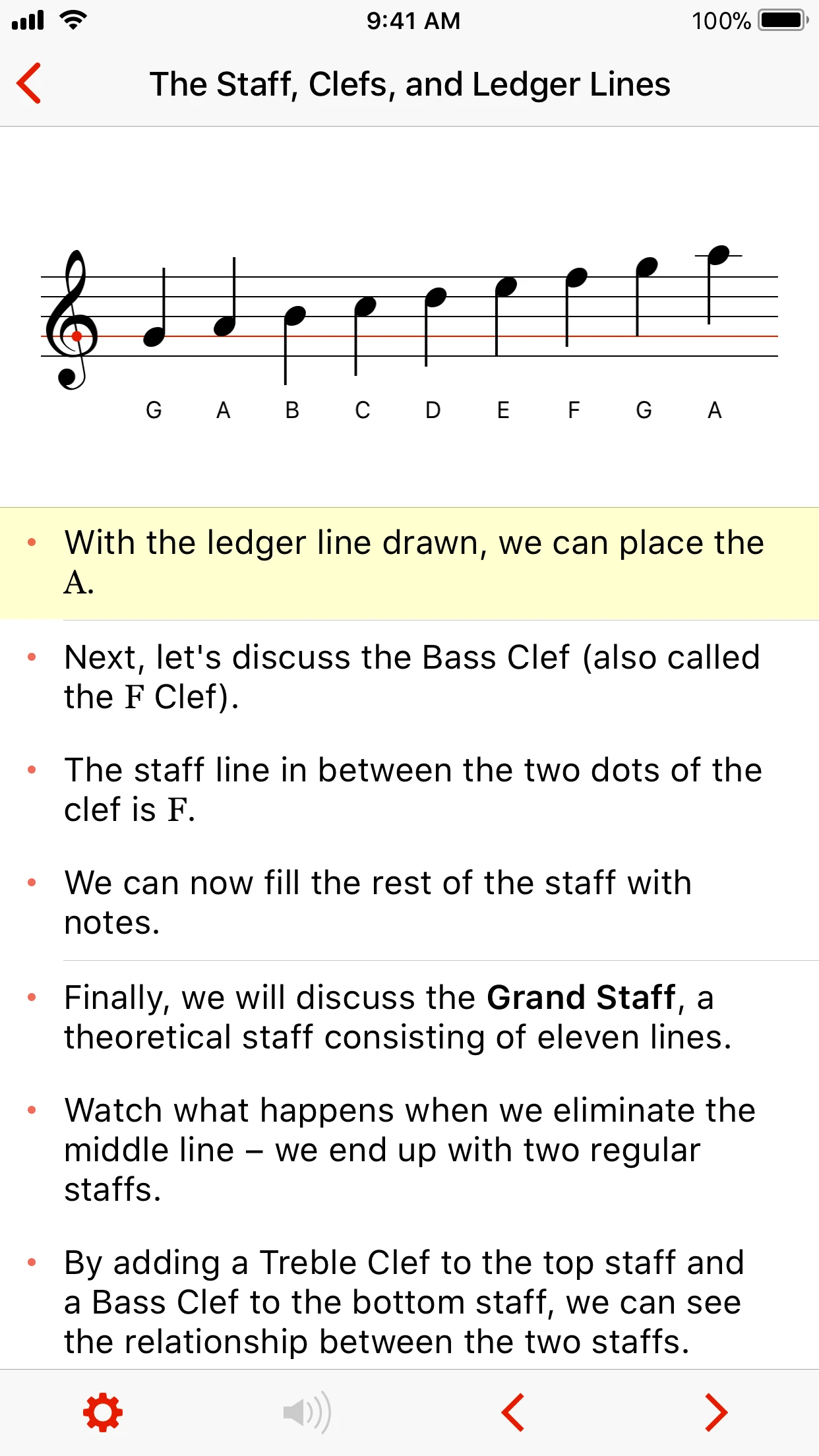 Theory Lessons app store screenshot 1 — Music (iOS)