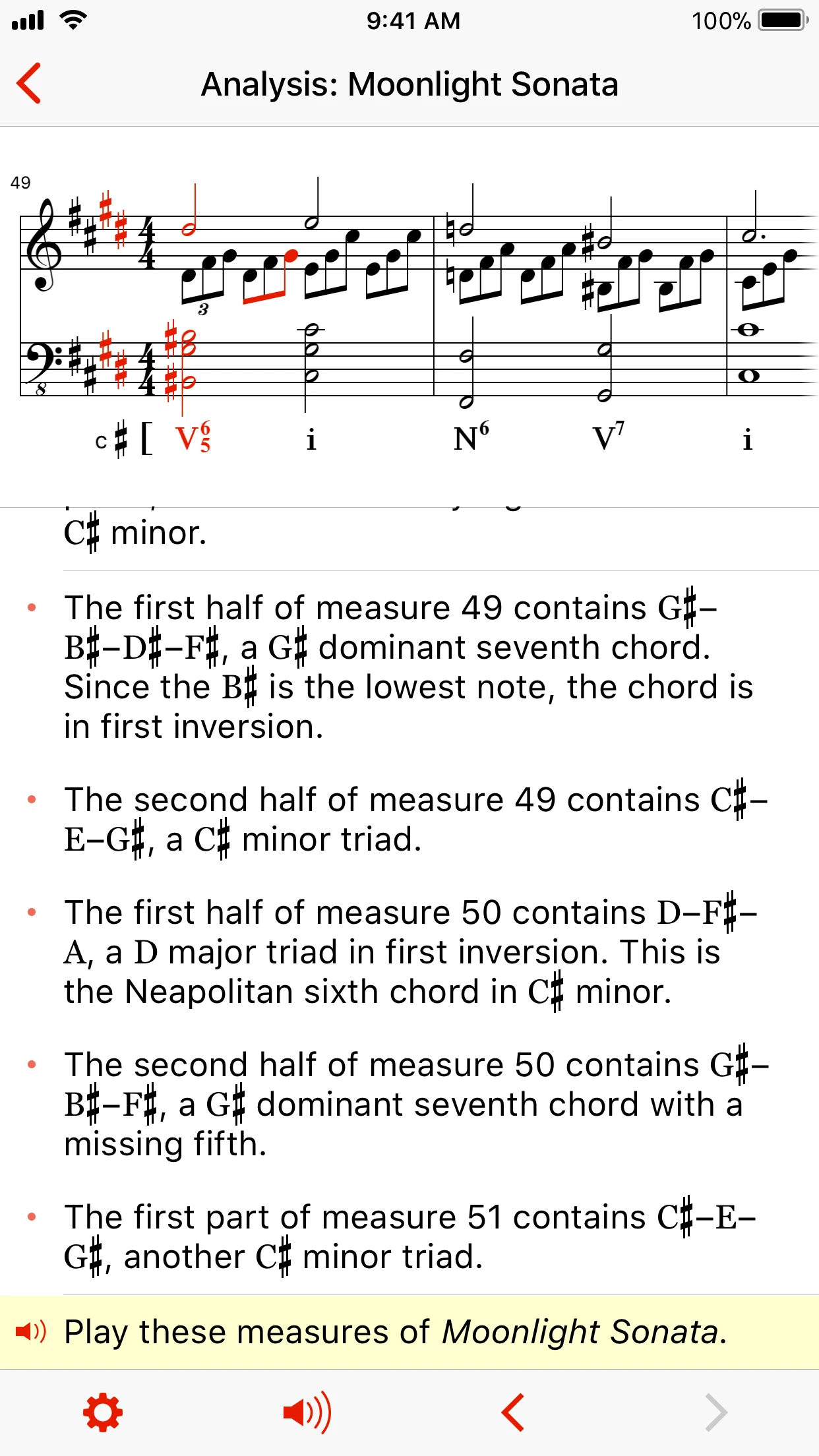 Theory Lessons app store screenshot 5 — Music (iOS)