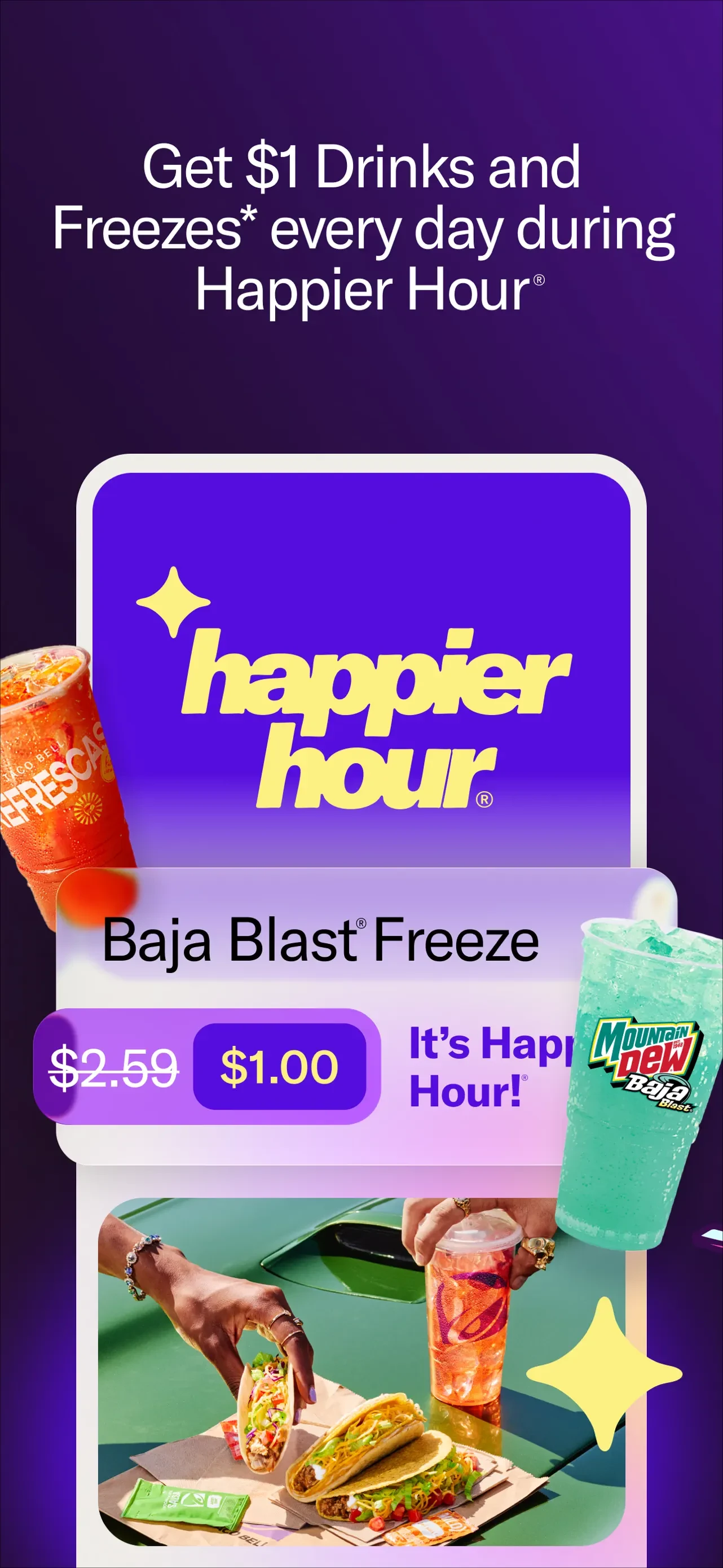 Taco Bell Fast Food & Delivery app store screenshot 5 — Food & Drink (iOS)