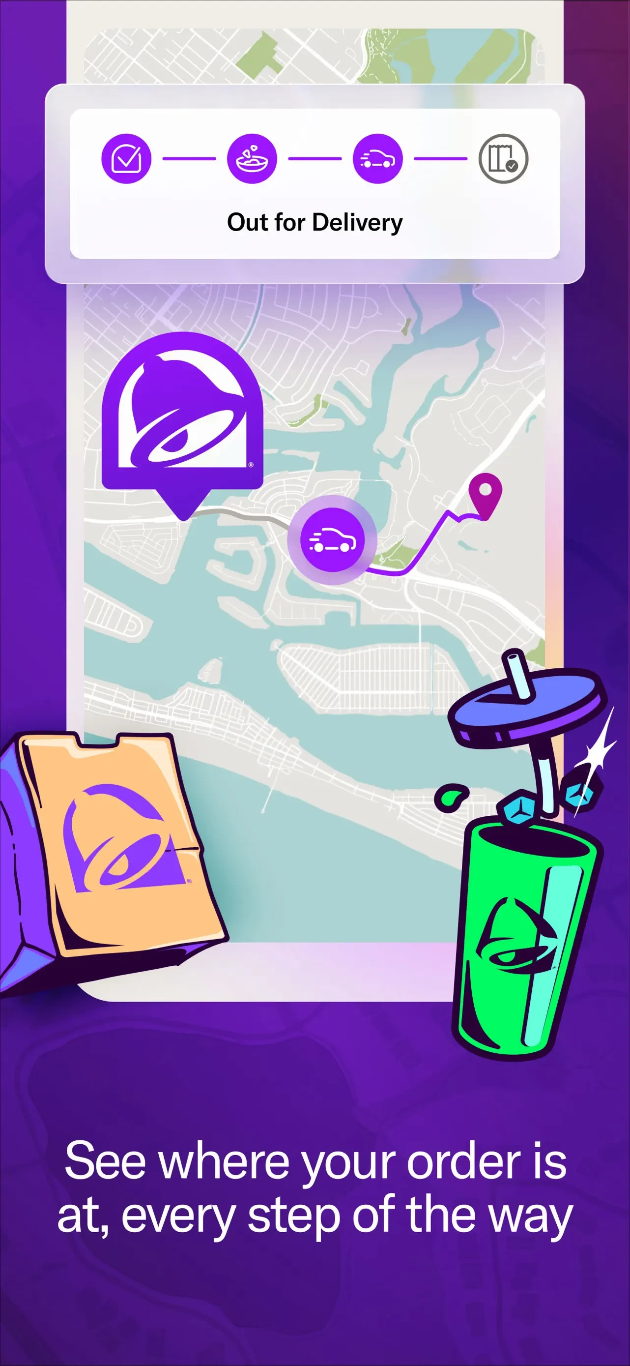 Taco Bell Fast Food & Delivery app store screenshot 8 — Food & Drink (iOS)
