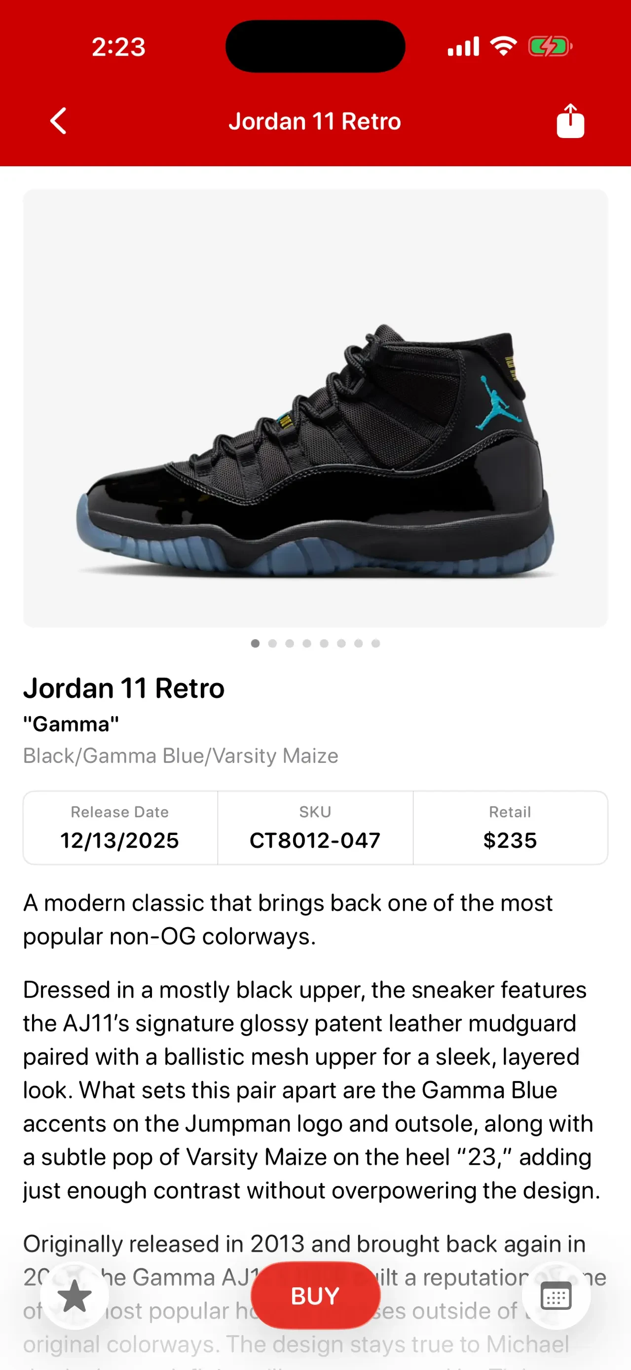 J23 - Release Dates & Restocks app store screenshot 2 — Sports (iOS)
