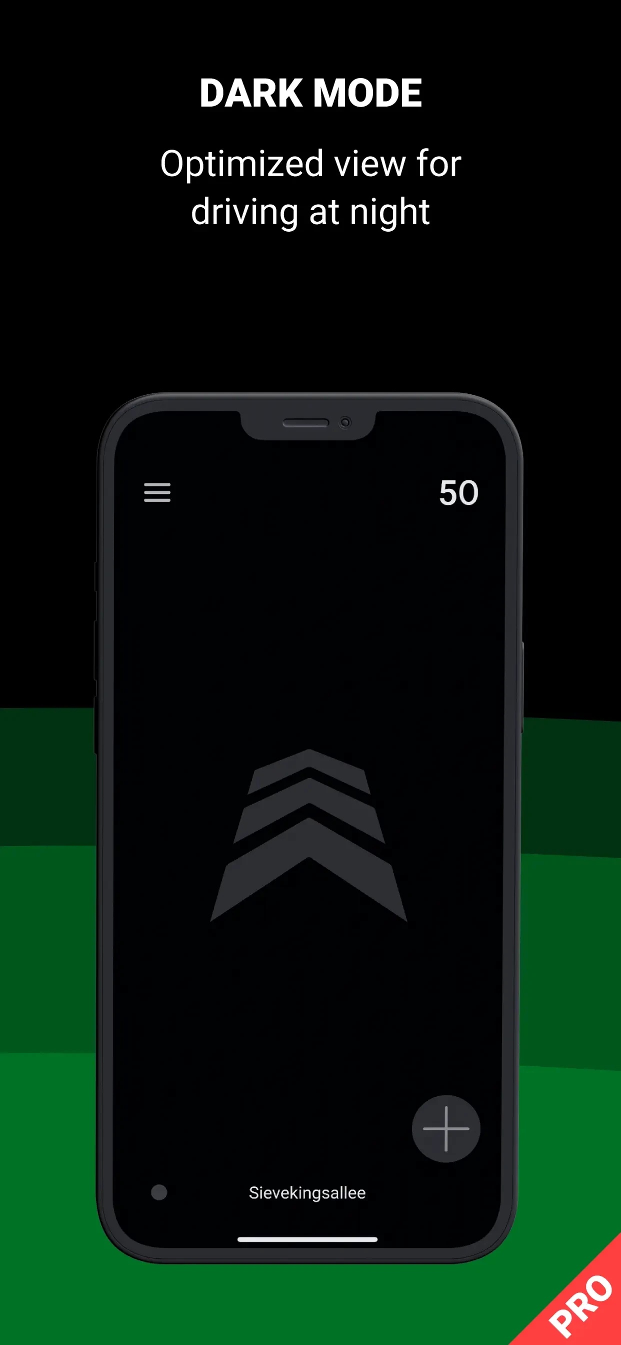 Blitzer.de PRO app store screenshot 9 — Navigation (iOS)