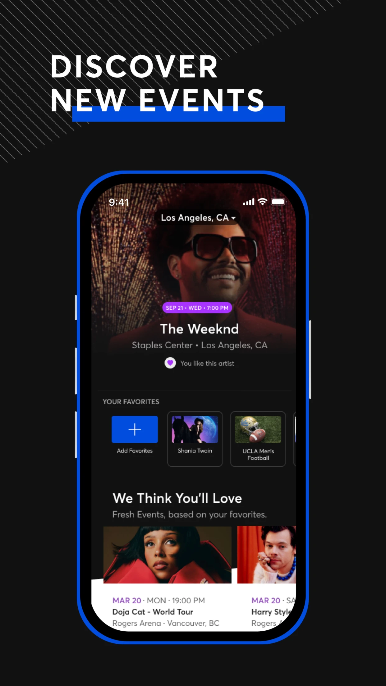 Ticketmaster-Buy, Sell Tickets app store screenshot 2 — Entertainment (iOS)