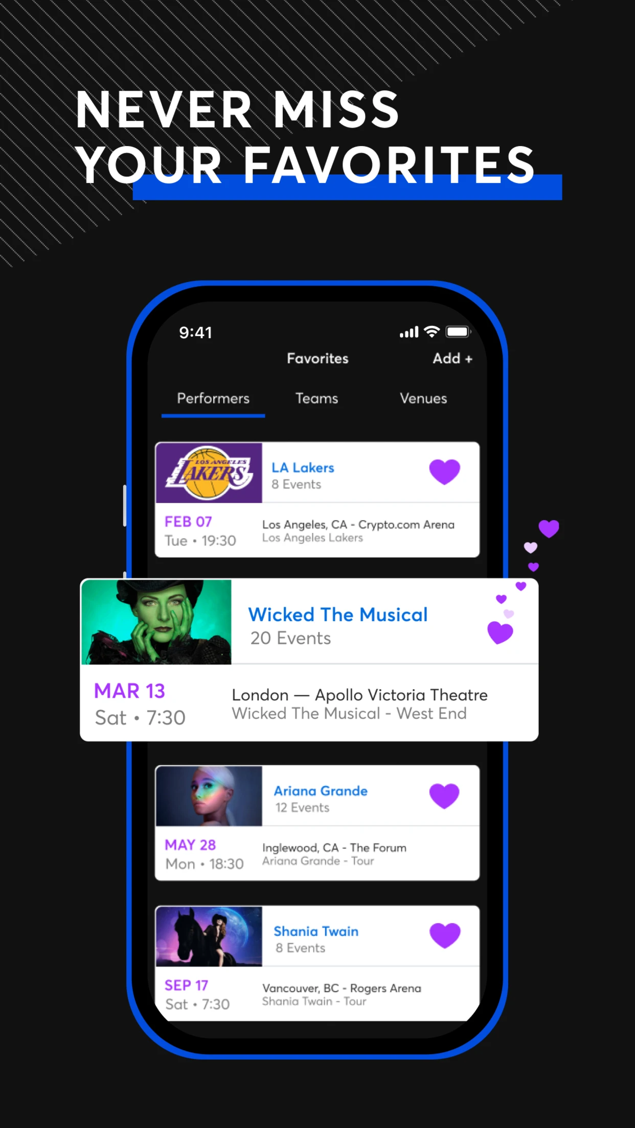 Ticketmaster-Buy, Sell Tickets app store screenshot 3 — Entertainment (iOS)