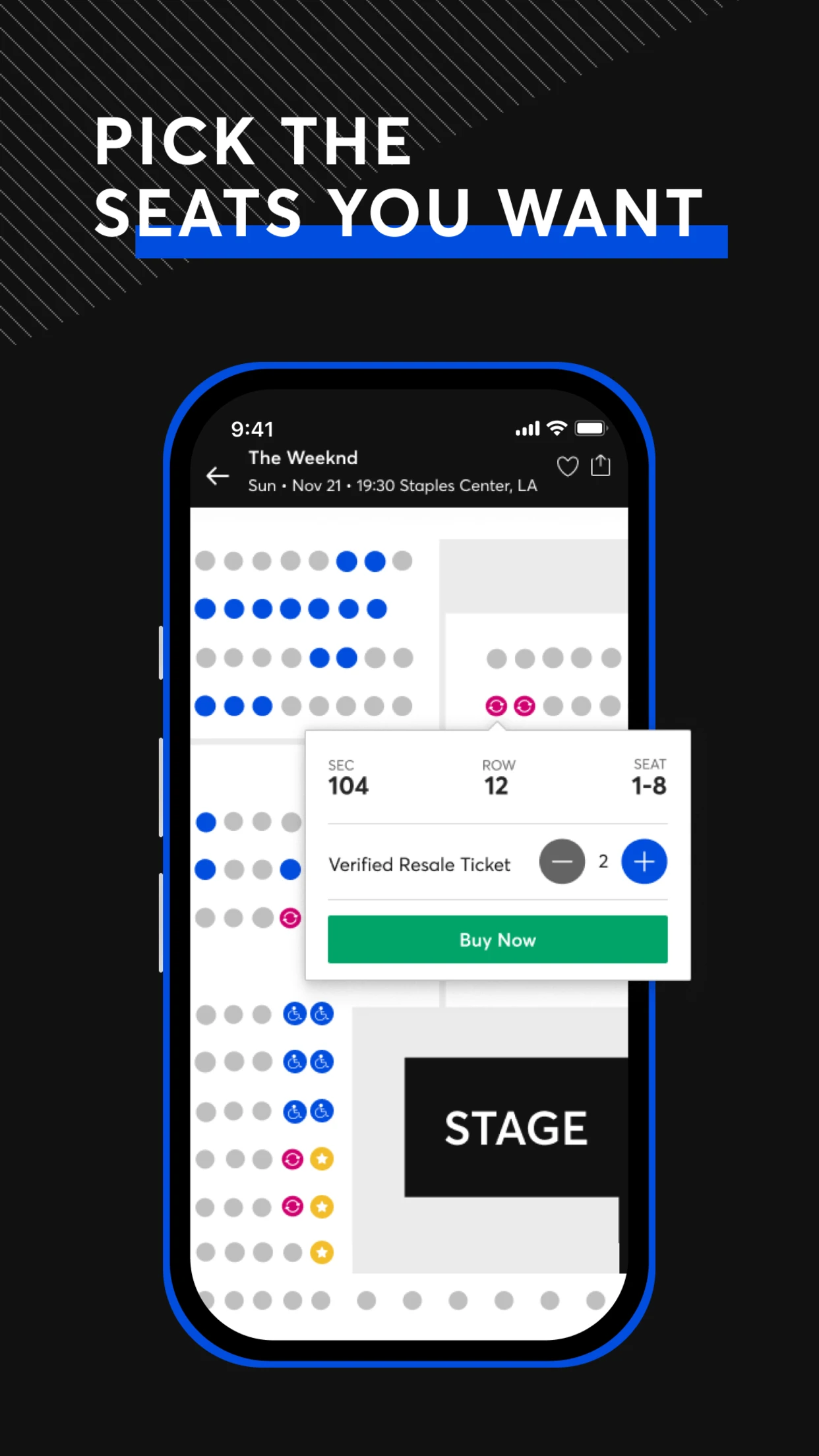 Ticketmaster-Buy, Sell Tickets app store screenshot 4 — Entertainment (iOS)