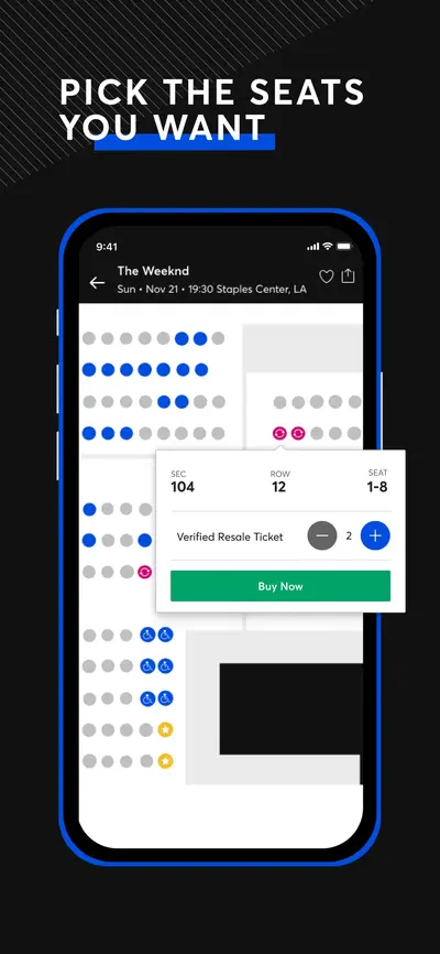 Ticketmaster－Buy, Sell Tickets app store screenshot 3 — Entertainment (iOS)