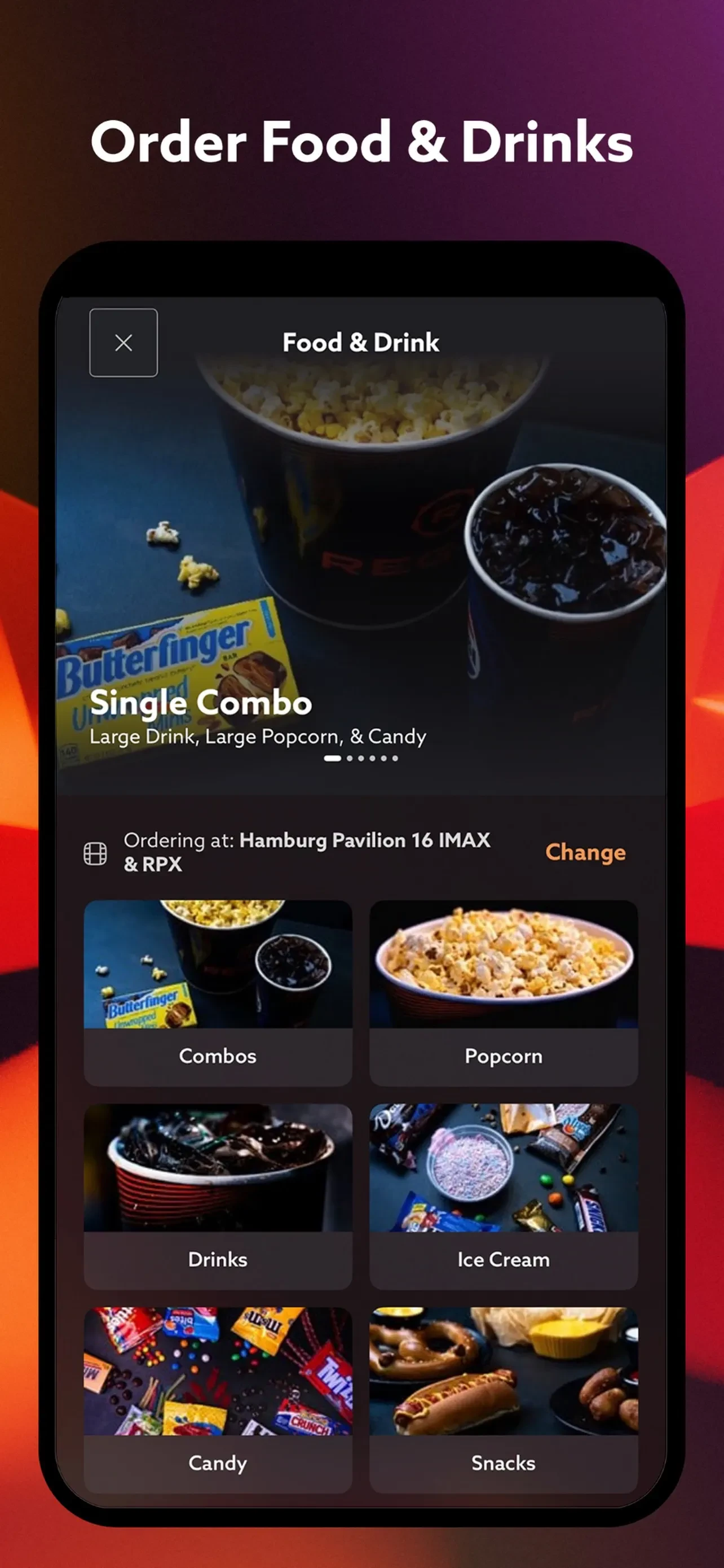 Regal: Movie Tickets Made Easy app store screenshot 3 — Unknown (iOS)