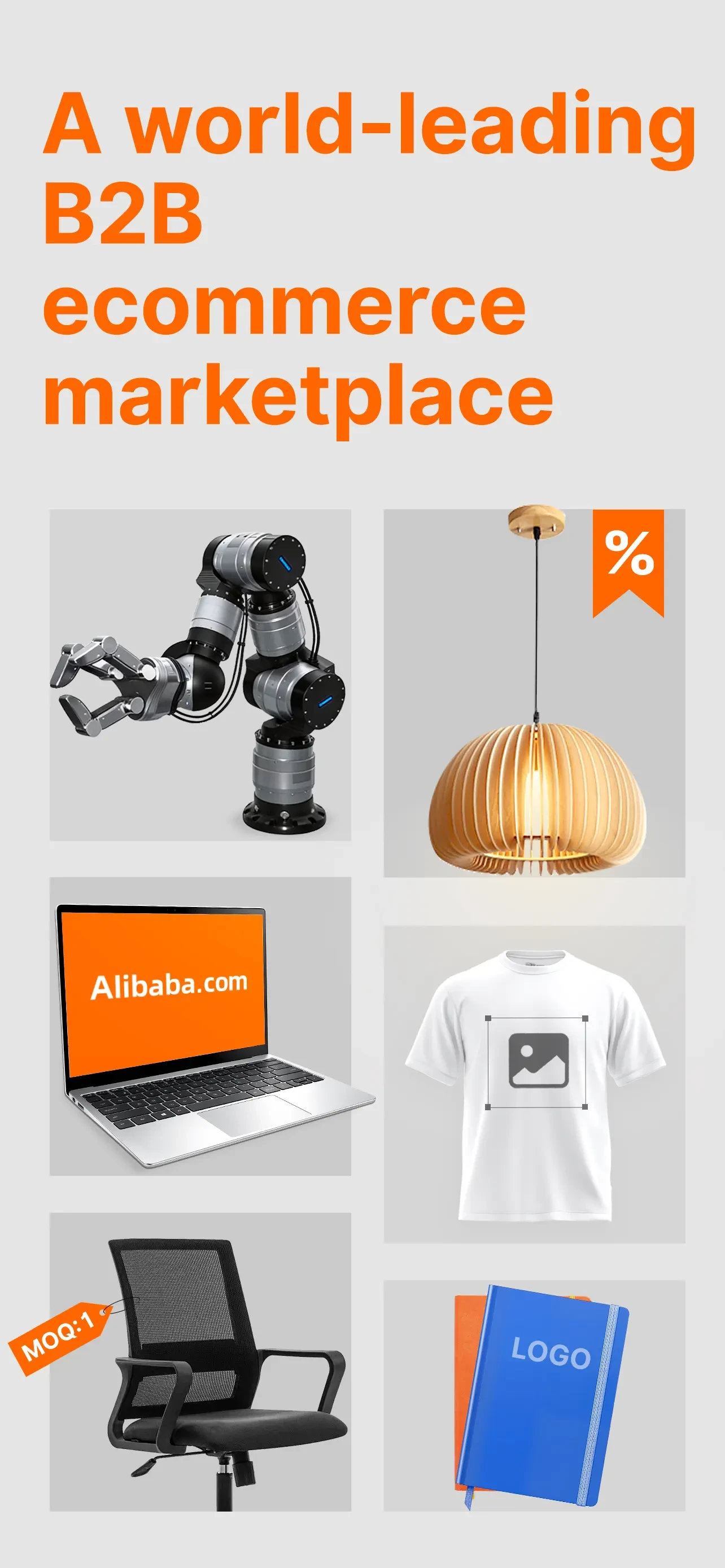 Alibaba.com app store screenshot 1 — Shopping (iOS)