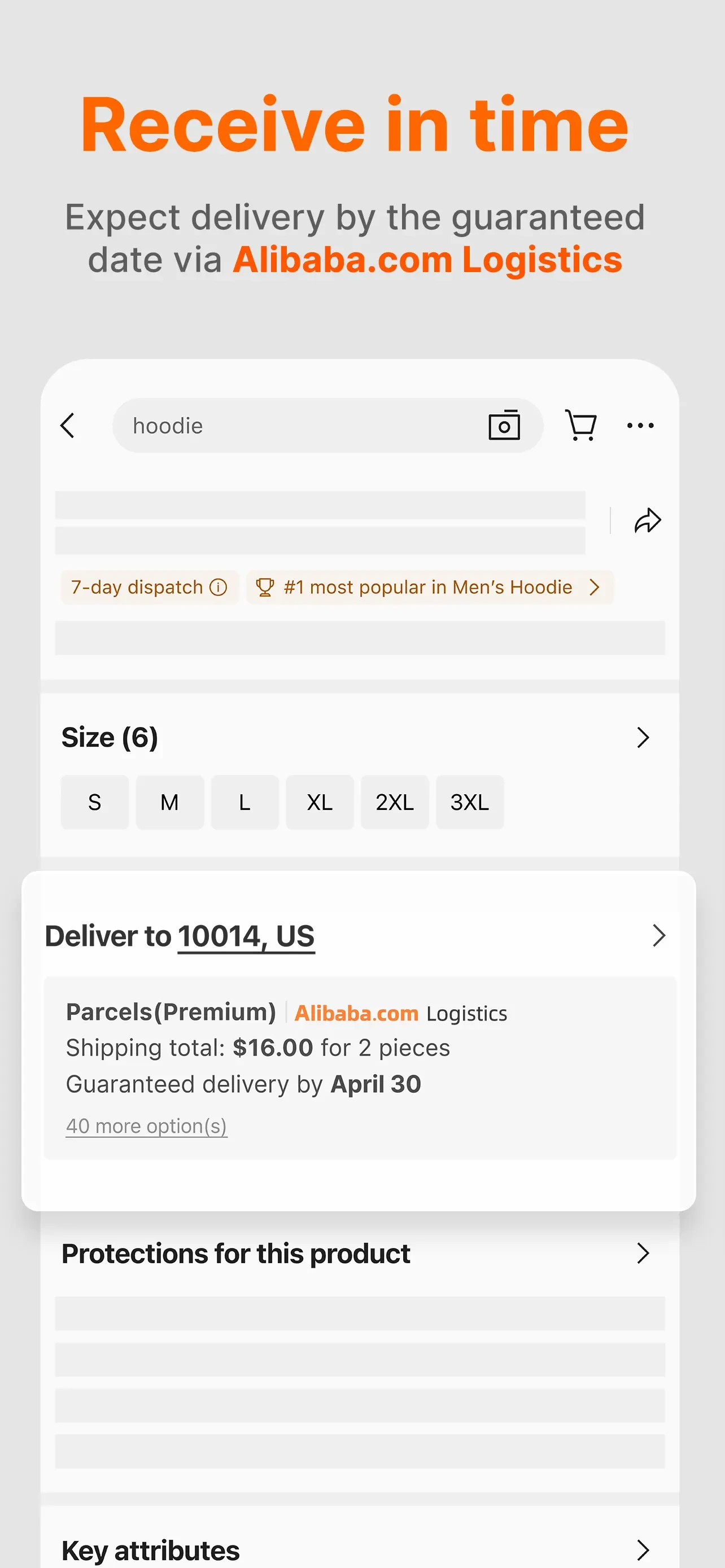Alibaba.com app store screenshot 8 — Shopping (iOS)