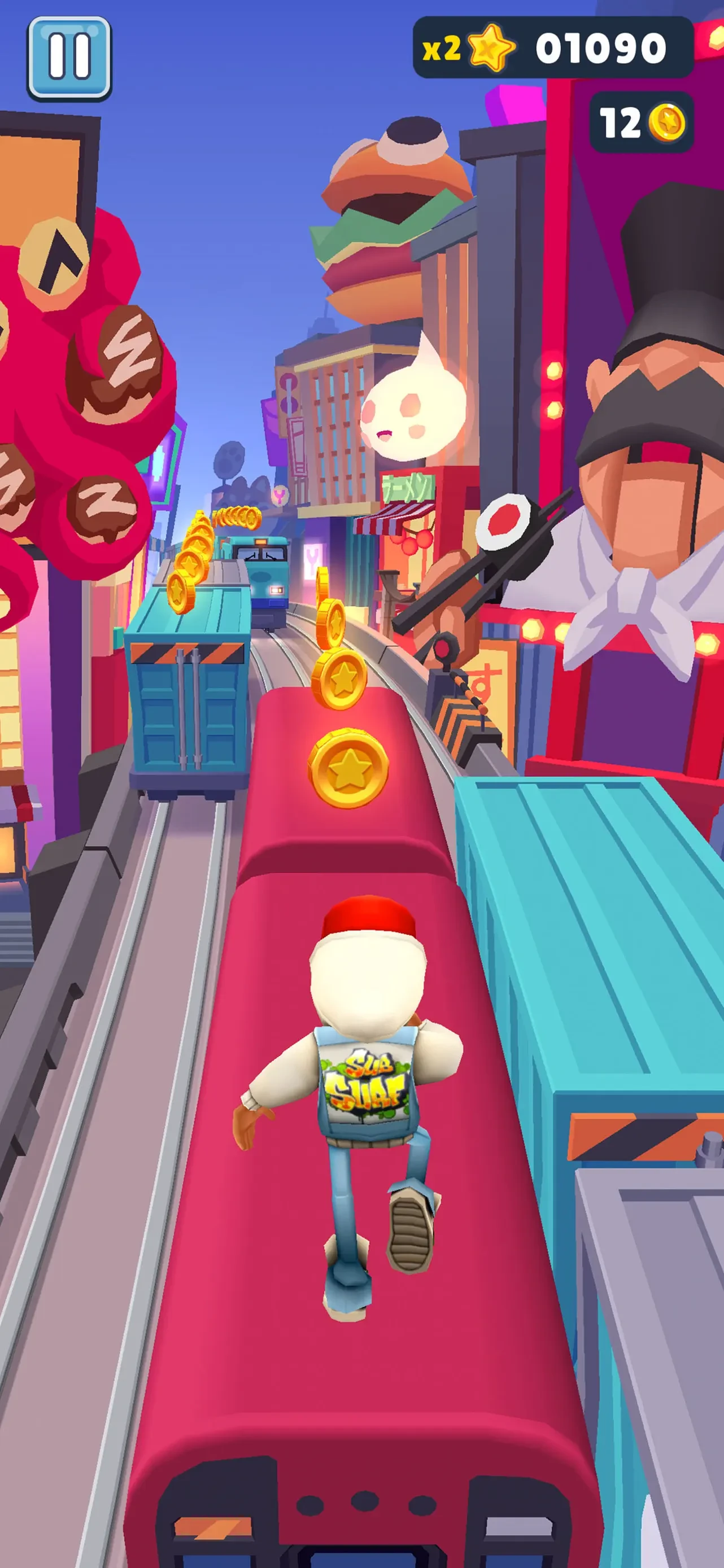 Subway Surfers app store screenshot 2 — Games (iOS)