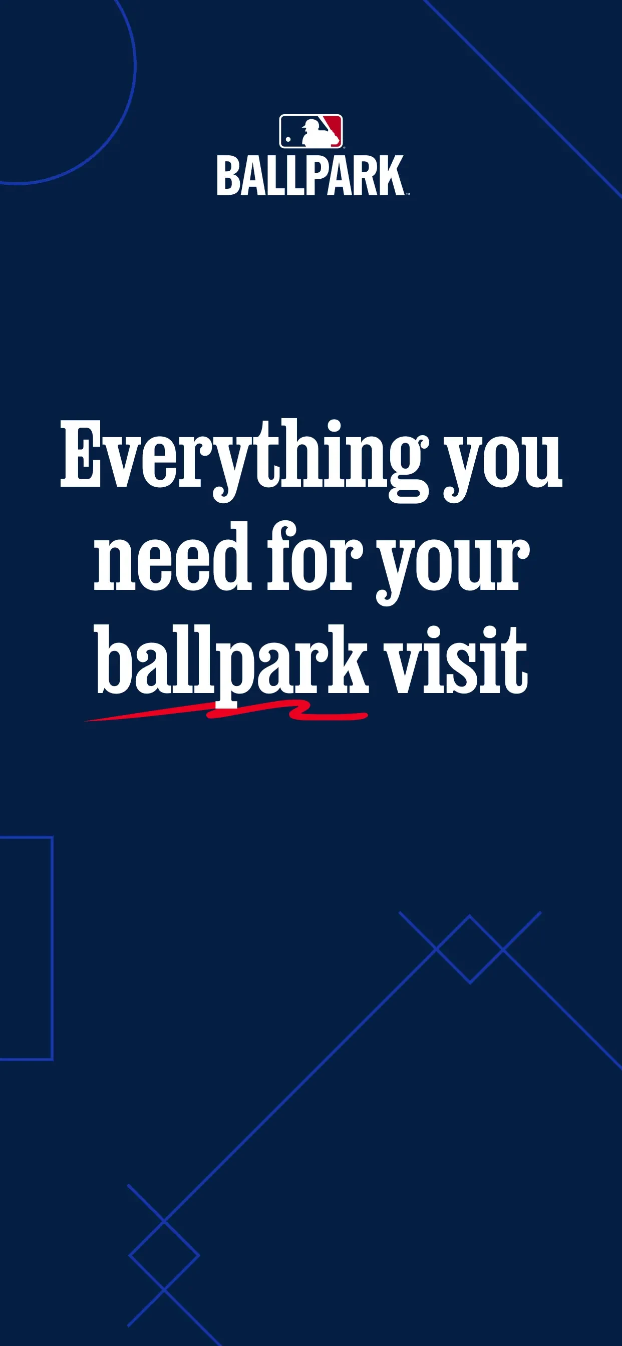 MLB Ballpark app store screenshot 2 — Sports (iOS)