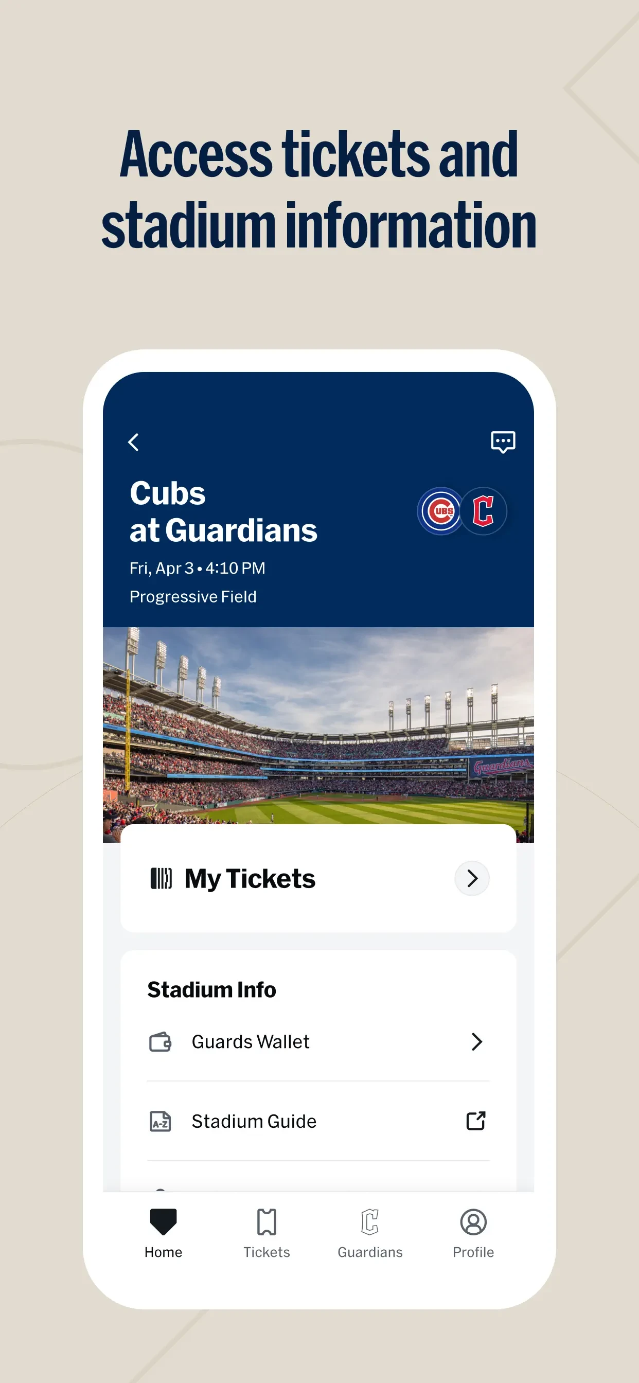 MLB Ballpark app store screenshot 3 — Sports (iOS)