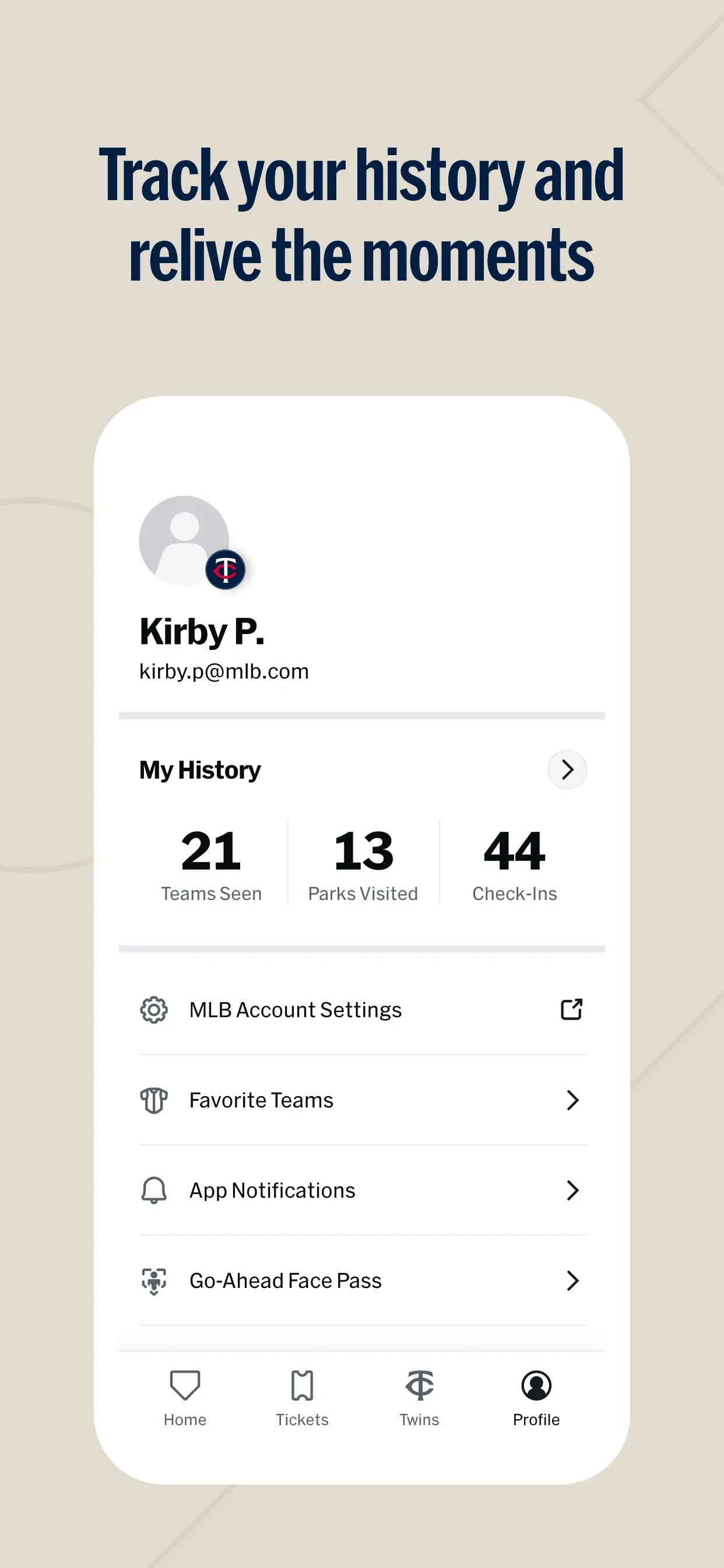 MLB Ballpark app store screenshot 9 — Sports (iOS)