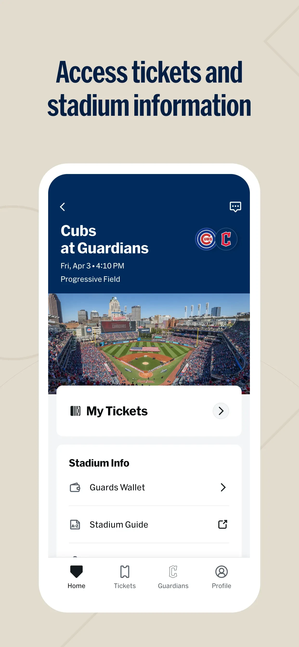 MLB Ballpark app store screenshot 3 — Sports (iOS)