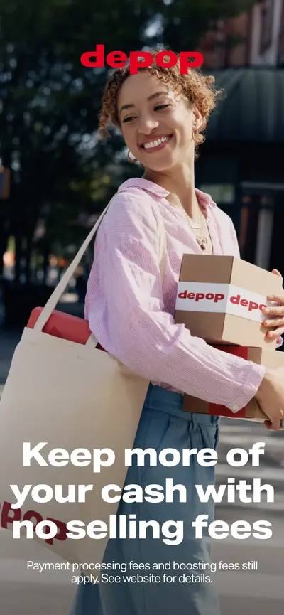 Depop - Buy & Sell Clothes app store screenshot 1 — Shopping (iOS)
