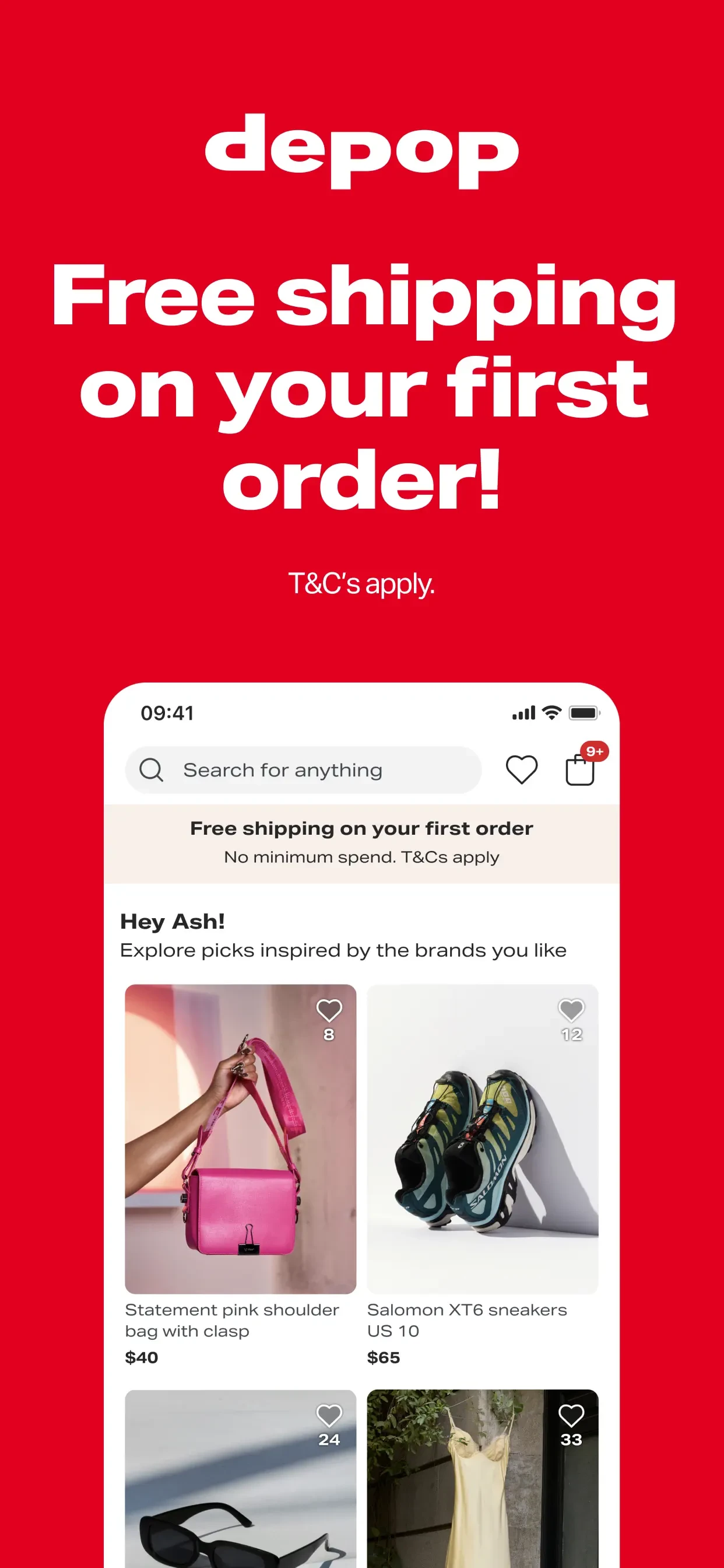 Depop - Buy & Sell Clothes app store screenshot 2 — Shopping (iOS)