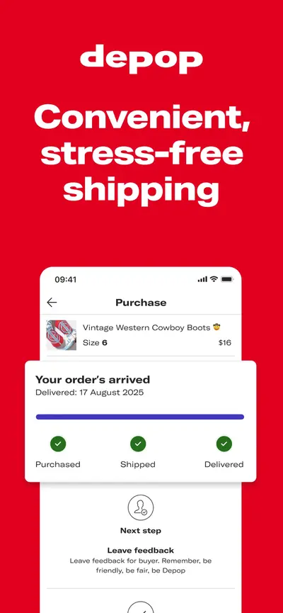 Depop - Buy & Sell Clothes app store screenshot 4 — Shopping (iOS)