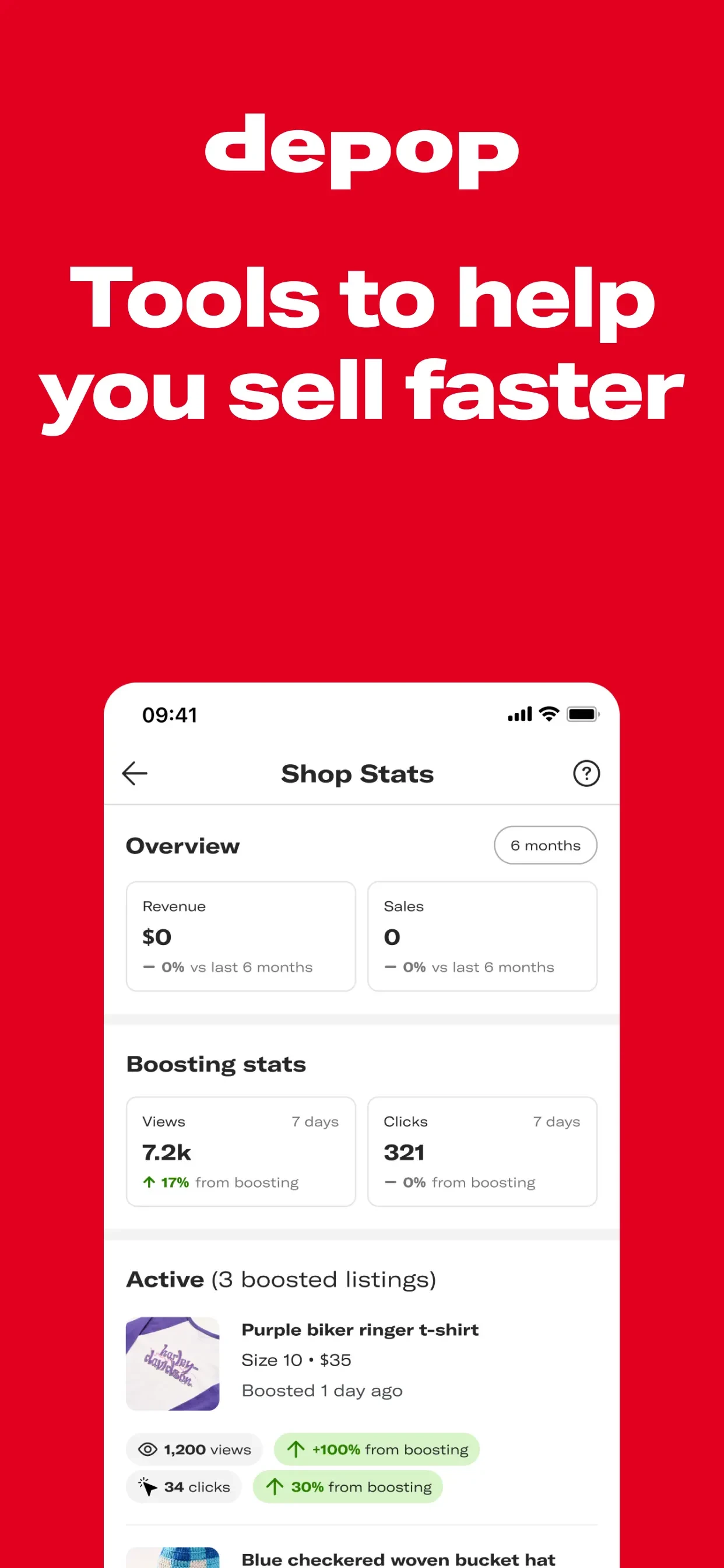 Depop - Buy & Sell Clothes app store screenshot 5 — Shopping (iOS)