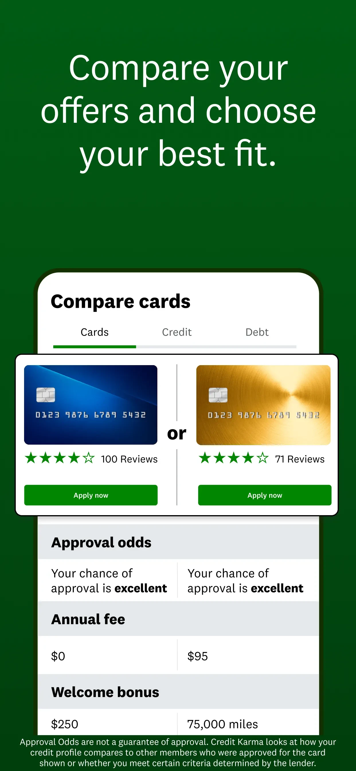 Intuit Credit Karma app store screenshot 5 — Finance (iOS)