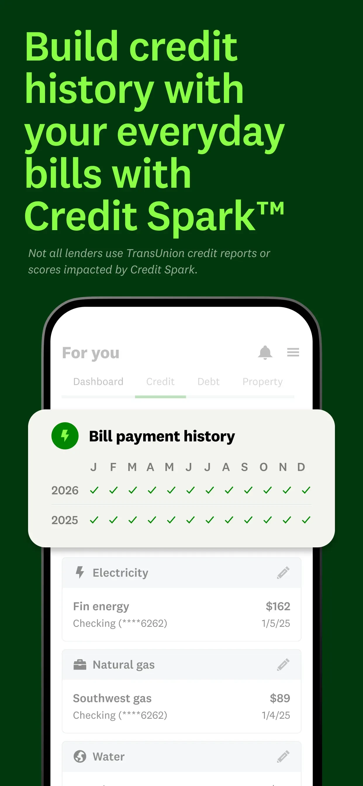 Intuit Credit Karma app store screenshot 2 — Finance (iOS)