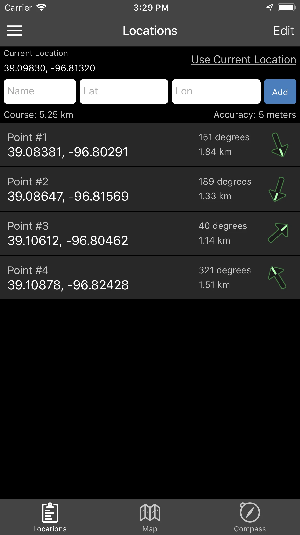 Land Nav Assistant app store screenshot 6 — Navigation (iOS)
