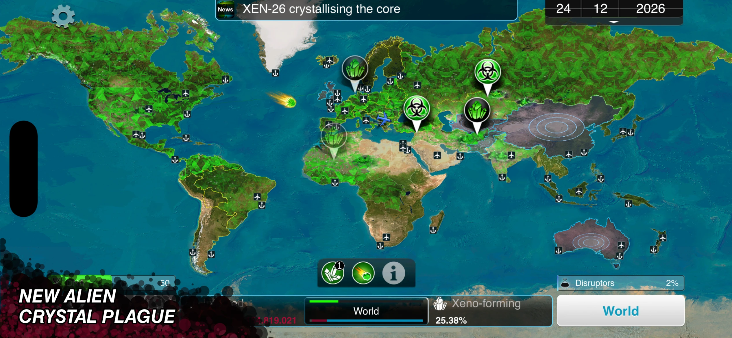 Plague Inc. app store screenshot 3 — Games (iOS)