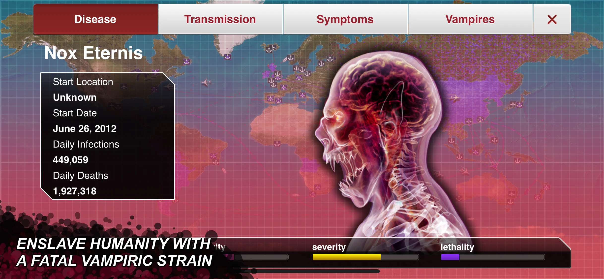 Plague Inc. app store screenshot 6 — Games (iOS)