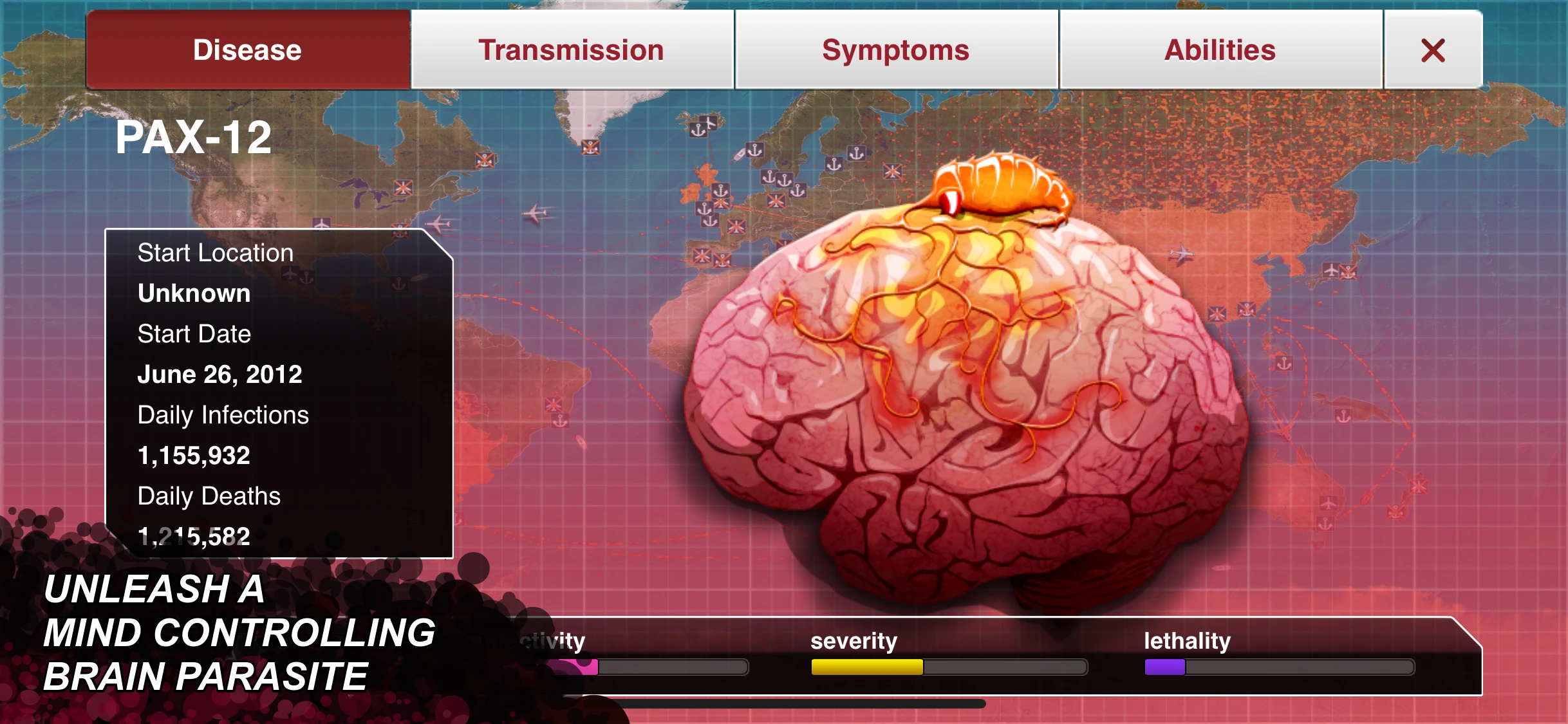Plague Inc. app store screenshot 8 — Games (iOS)