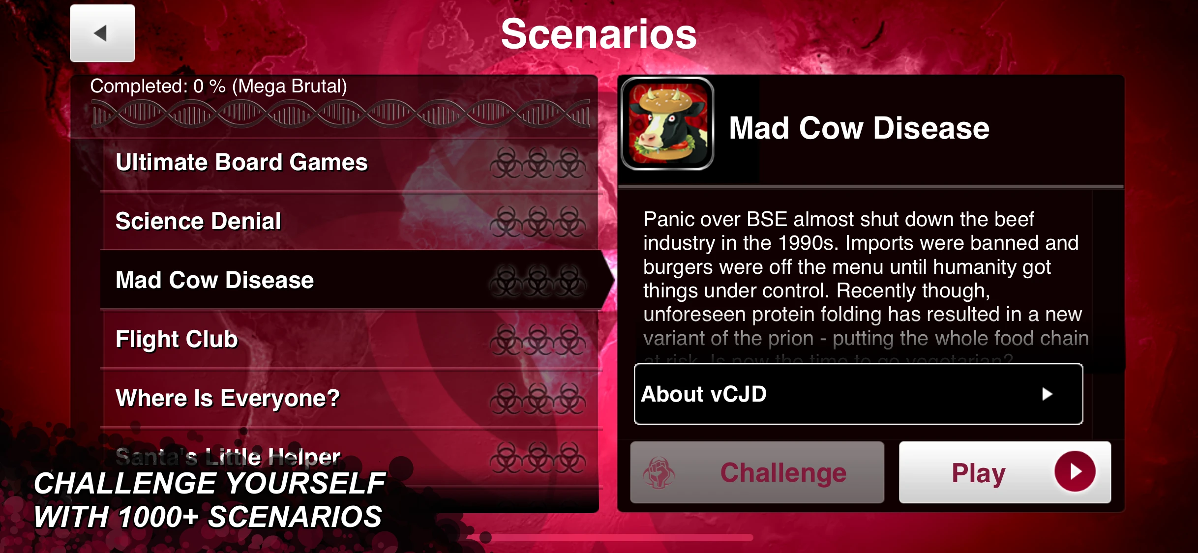 Plague Inc. app store screenshot 9 — Games (iOS)