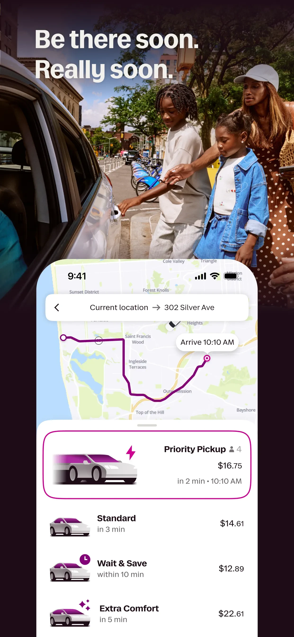 Lyft app store screenshot 3 — Travel (iOS)