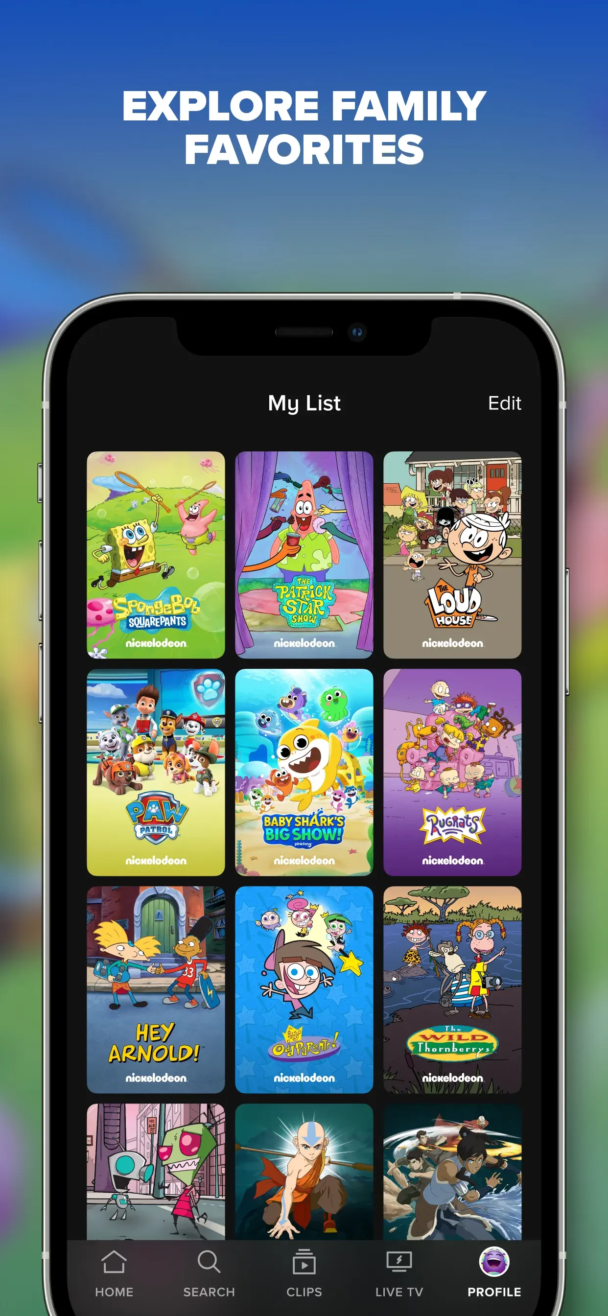 Paramount+ app store screenshot 6 — Entertainment (iOS)