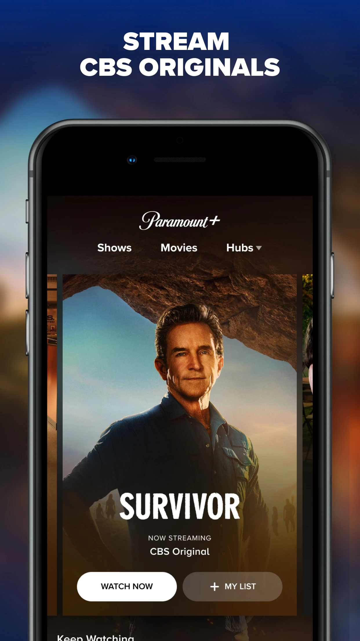 Paramount+ app store screenshot 6 — Entertainment (iOS)