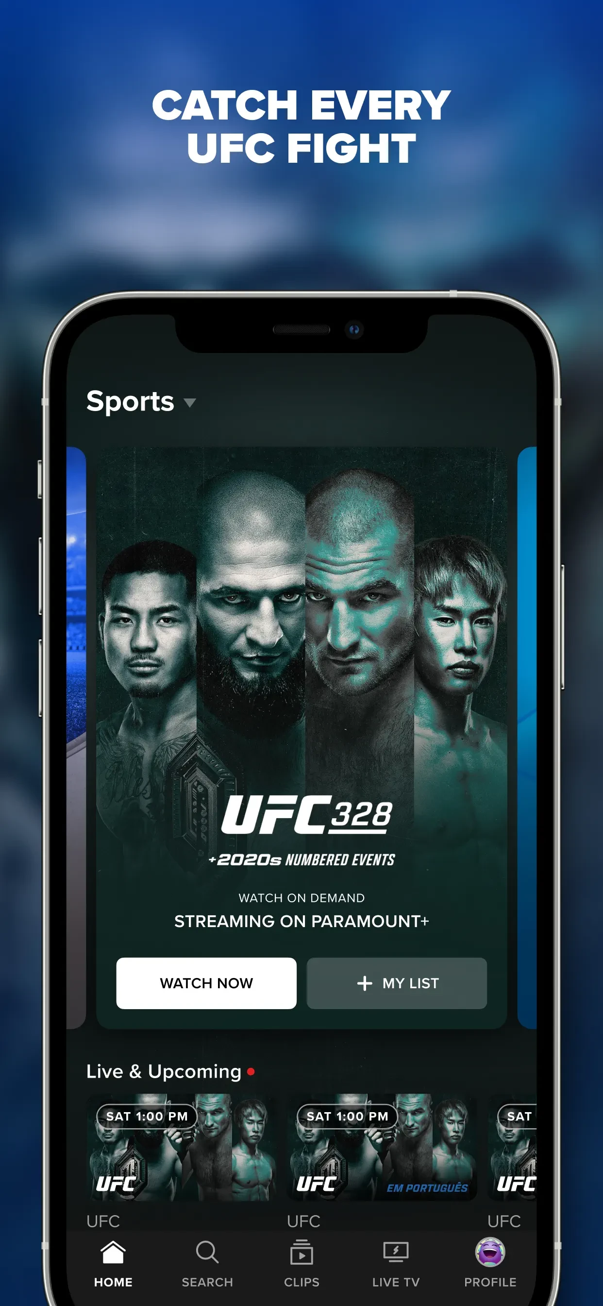 Paramount+ app store screenshot 4 — Entertainment (iOS)