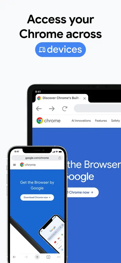 Google Chrome app store screenshot 7 — Utilities (iOS)