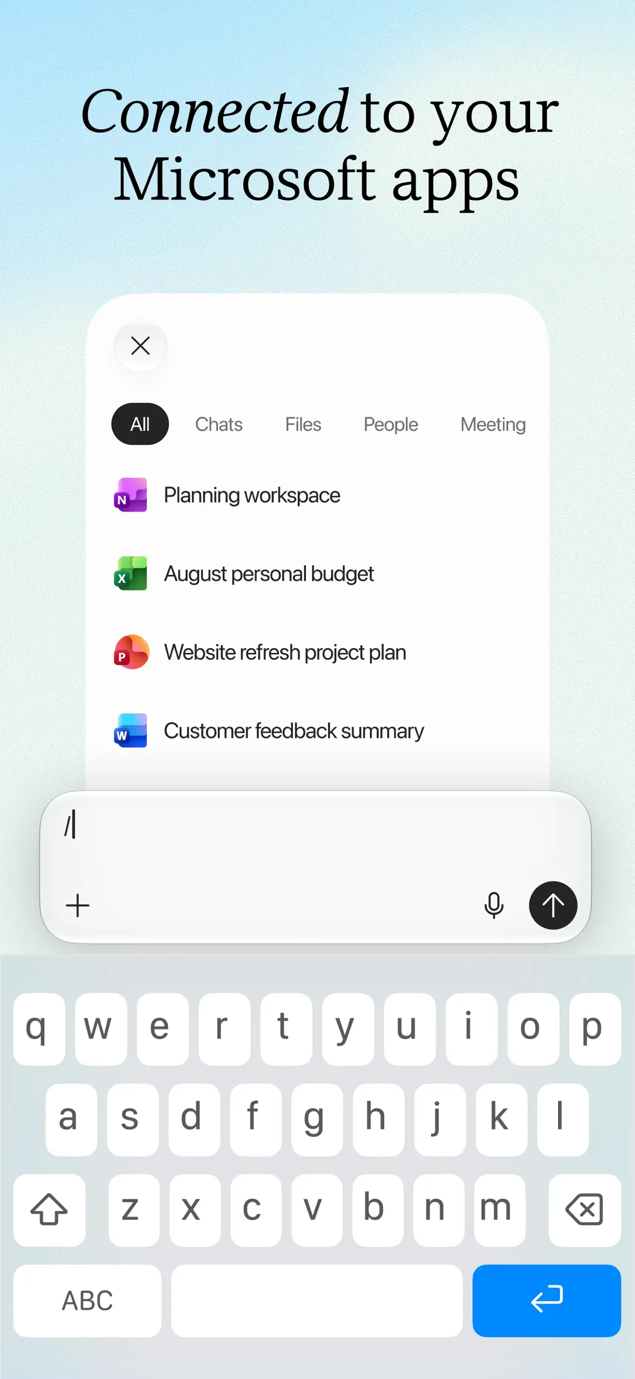 Microsoft Copilot app store screenshot 2 — Unknown (iOS)