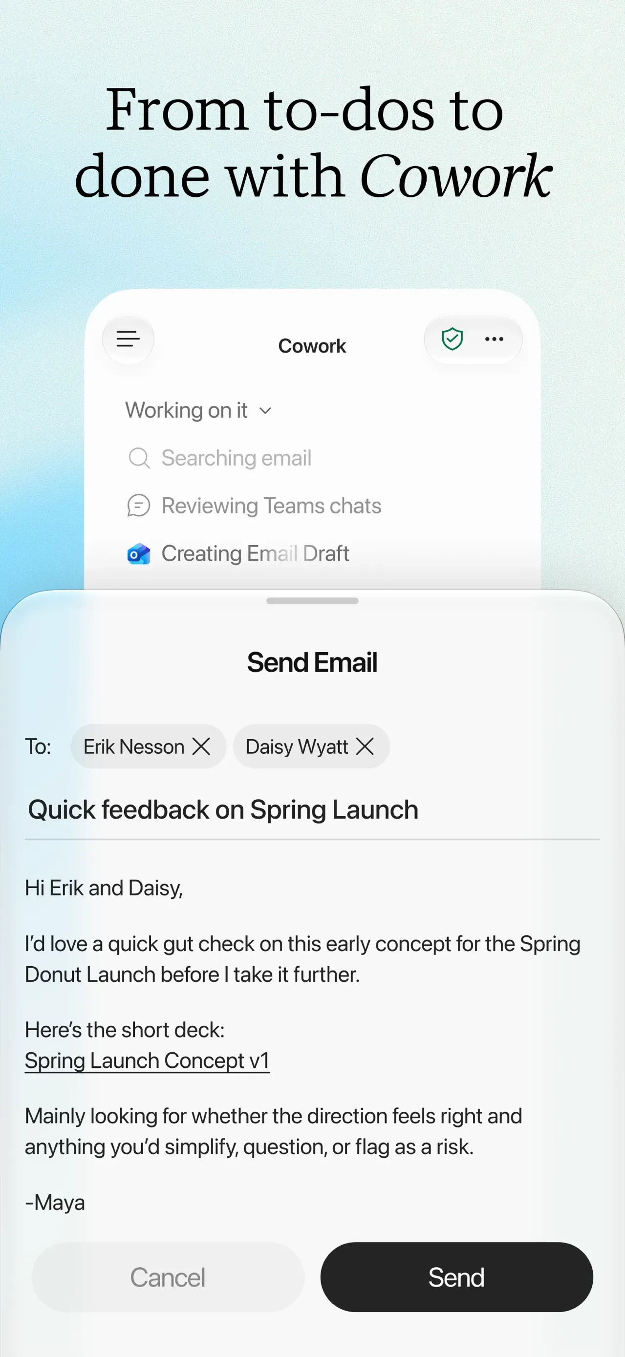 Microsoft Copilot app store screenshot 5 — Unknown (iOS)