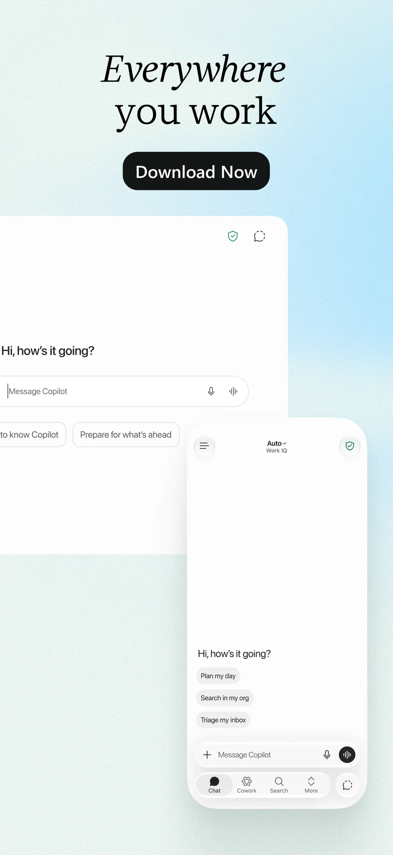 Microsoft Copilot app store screenshot 8 — Unknown (iOS)