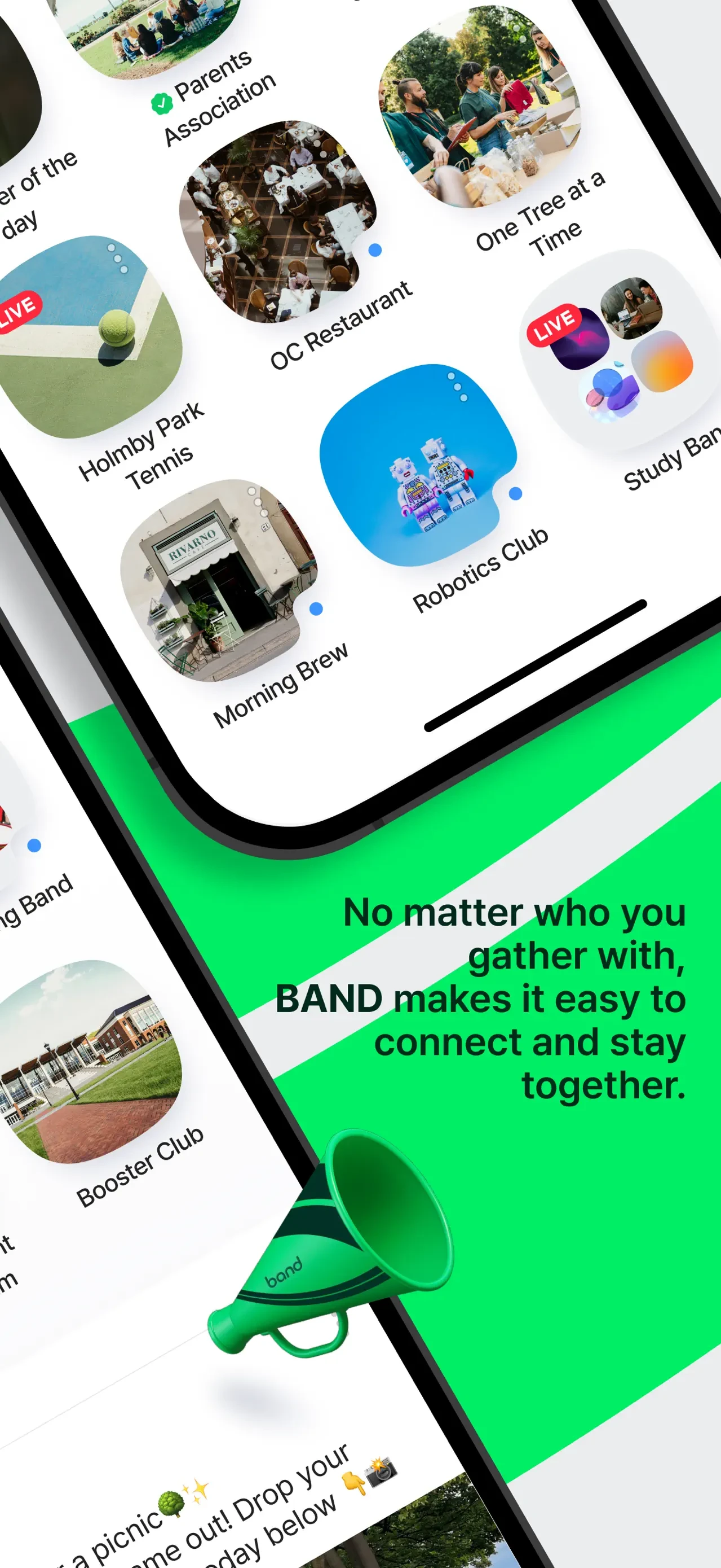 BAND - App for all groups app store screenshot 2 — Unknown (iOS)