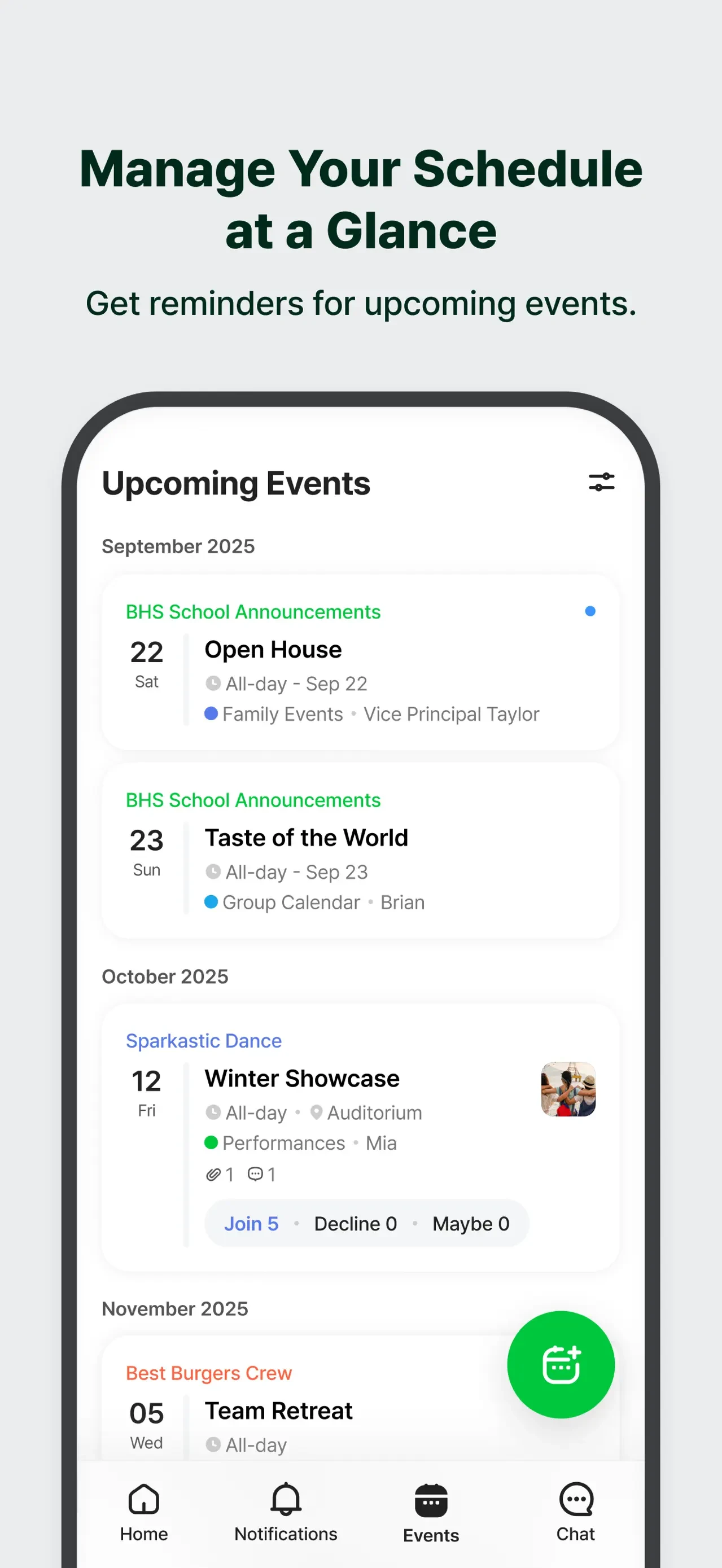 BAND - App for all groups app store screenshot 4 — Unknown (iOS)